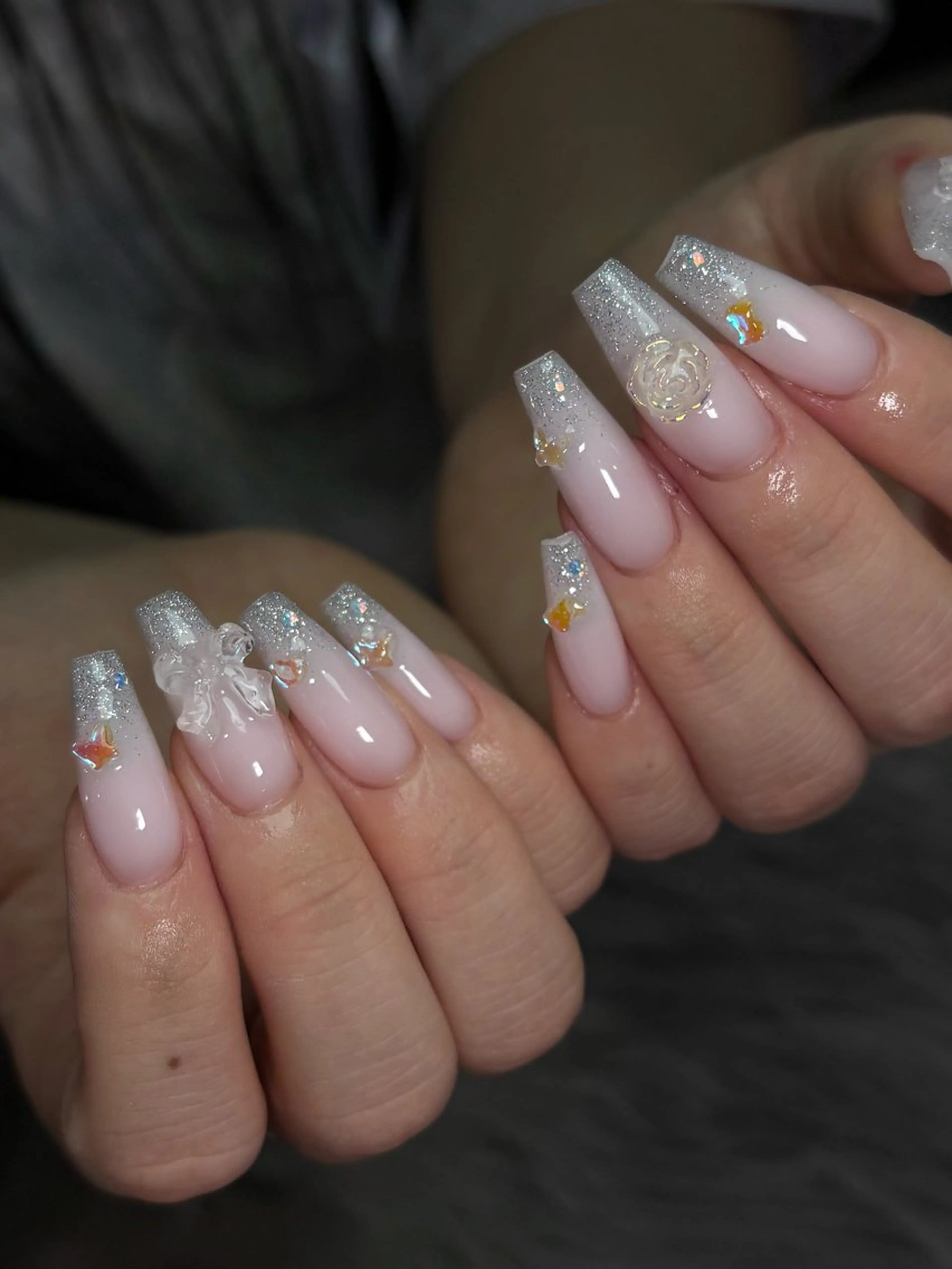 ネイル ハンドネイル Dark honey スカルプ専門原宿店のネイルデザイン