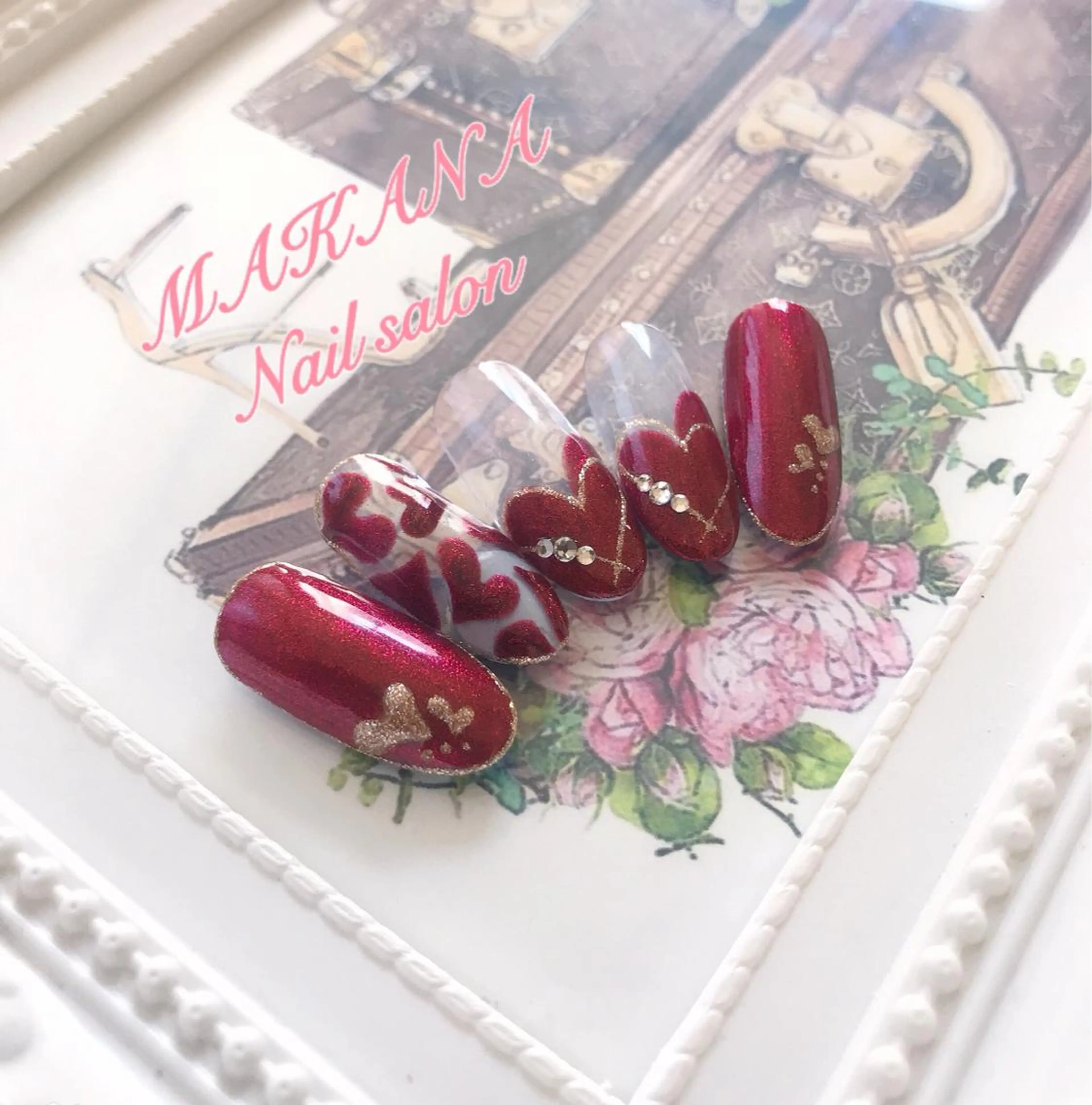 ネイル MAKANA所属・鈴木 ユニのネイルデザイン