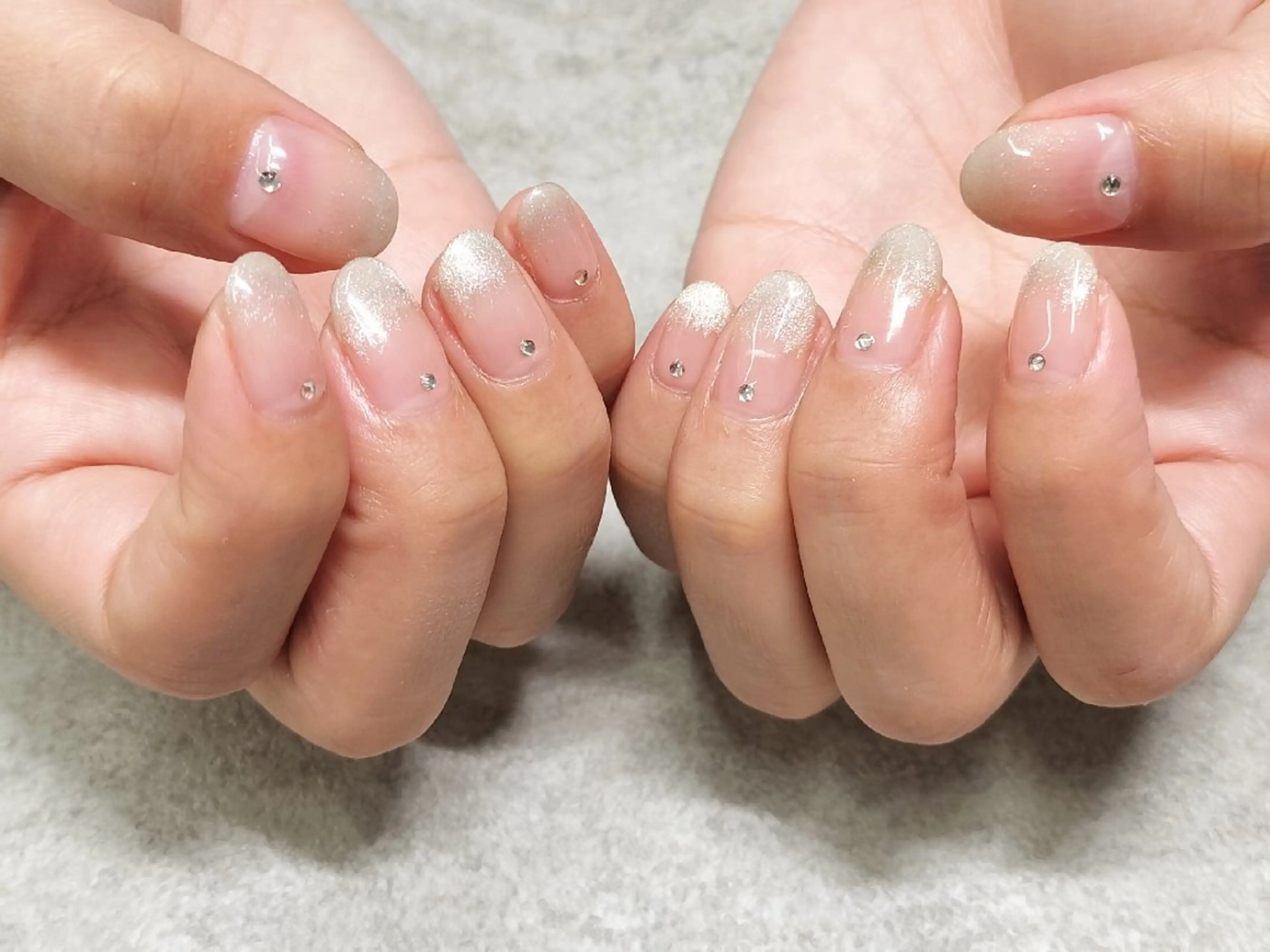 ネイル グラデーション マグネットネイル She by M. Ryoukaのネイルデザイン