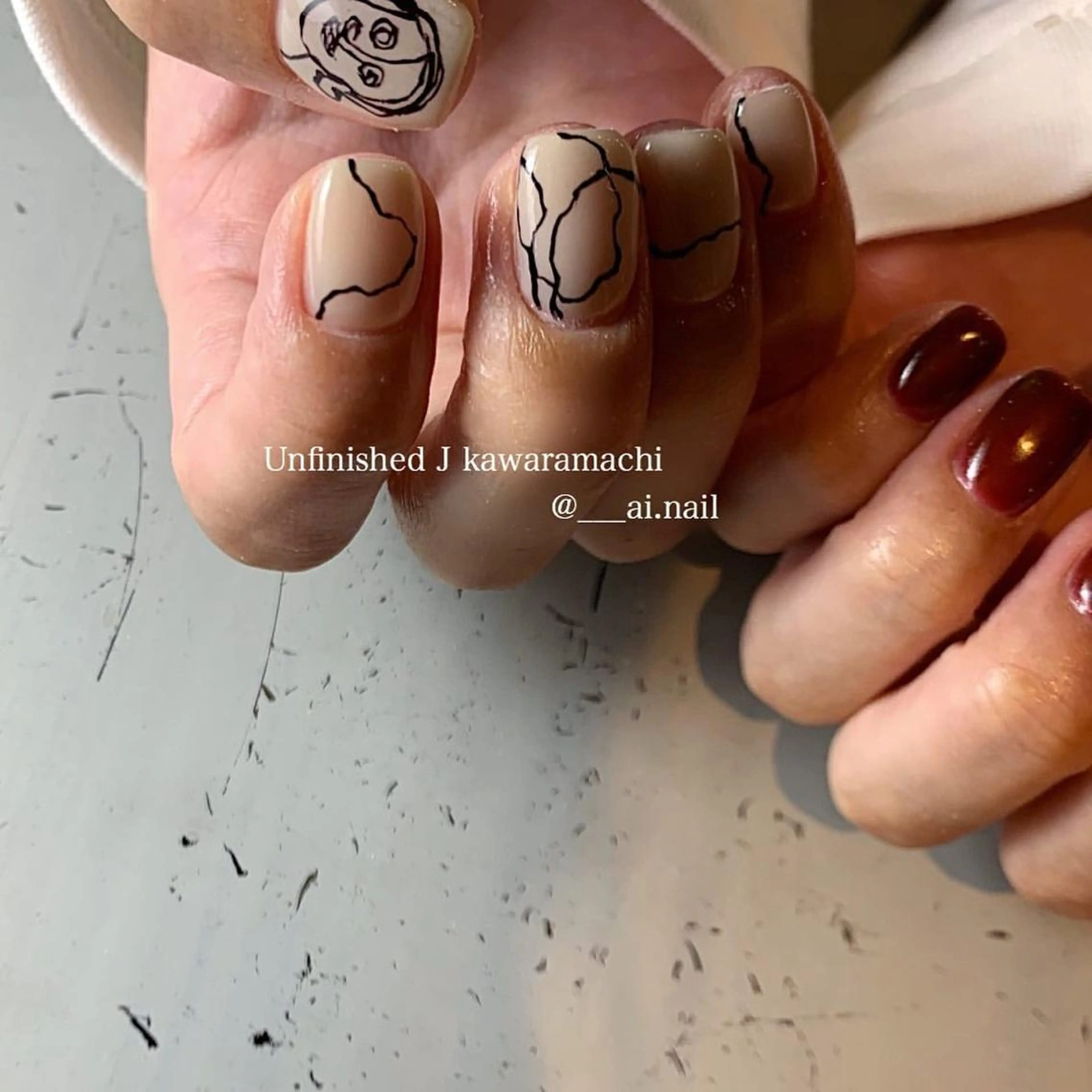 ネイル 🍃伏見 / soL nail / aiのネイルデザイン