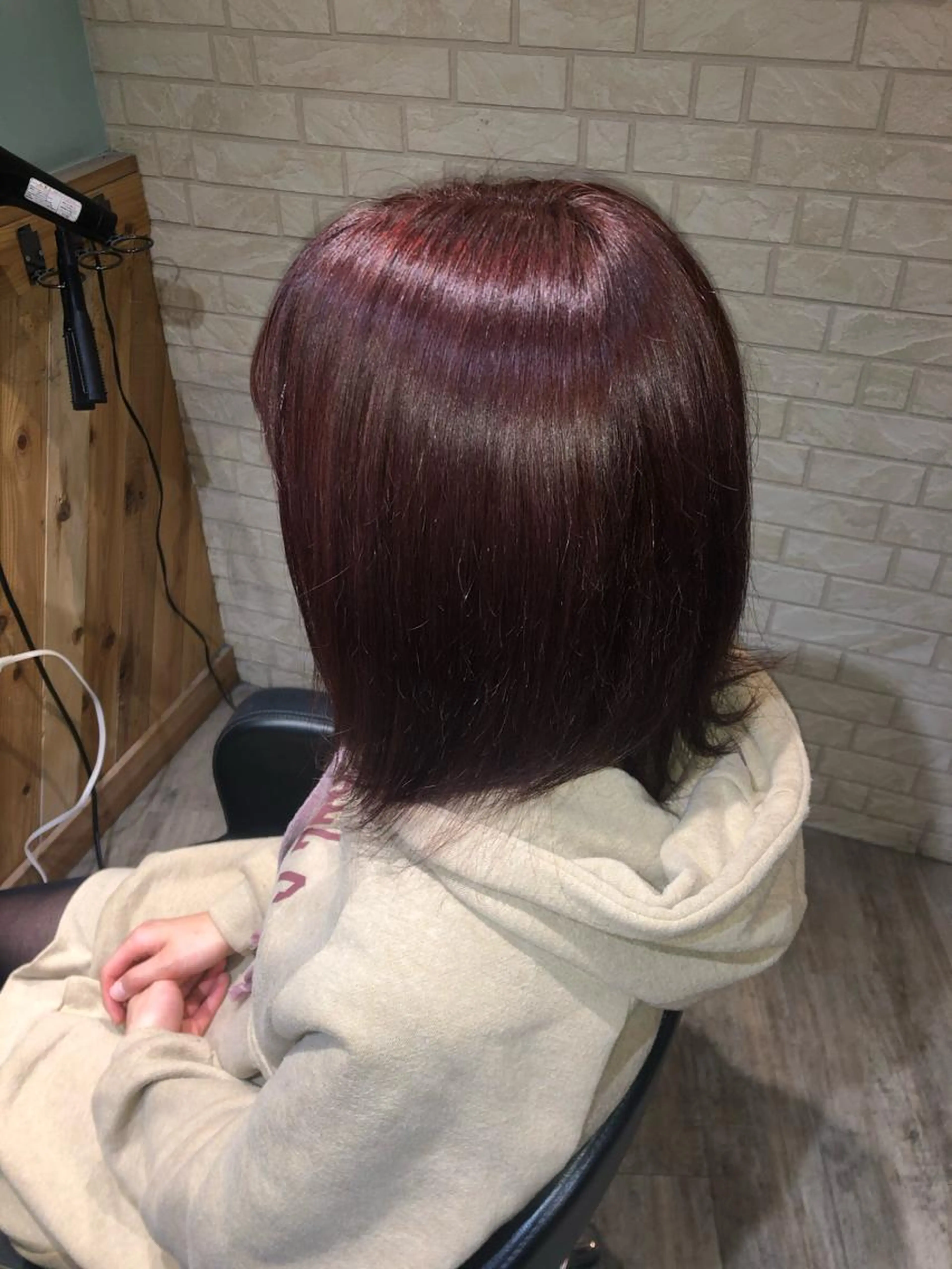 レディースカット　ボブの写真