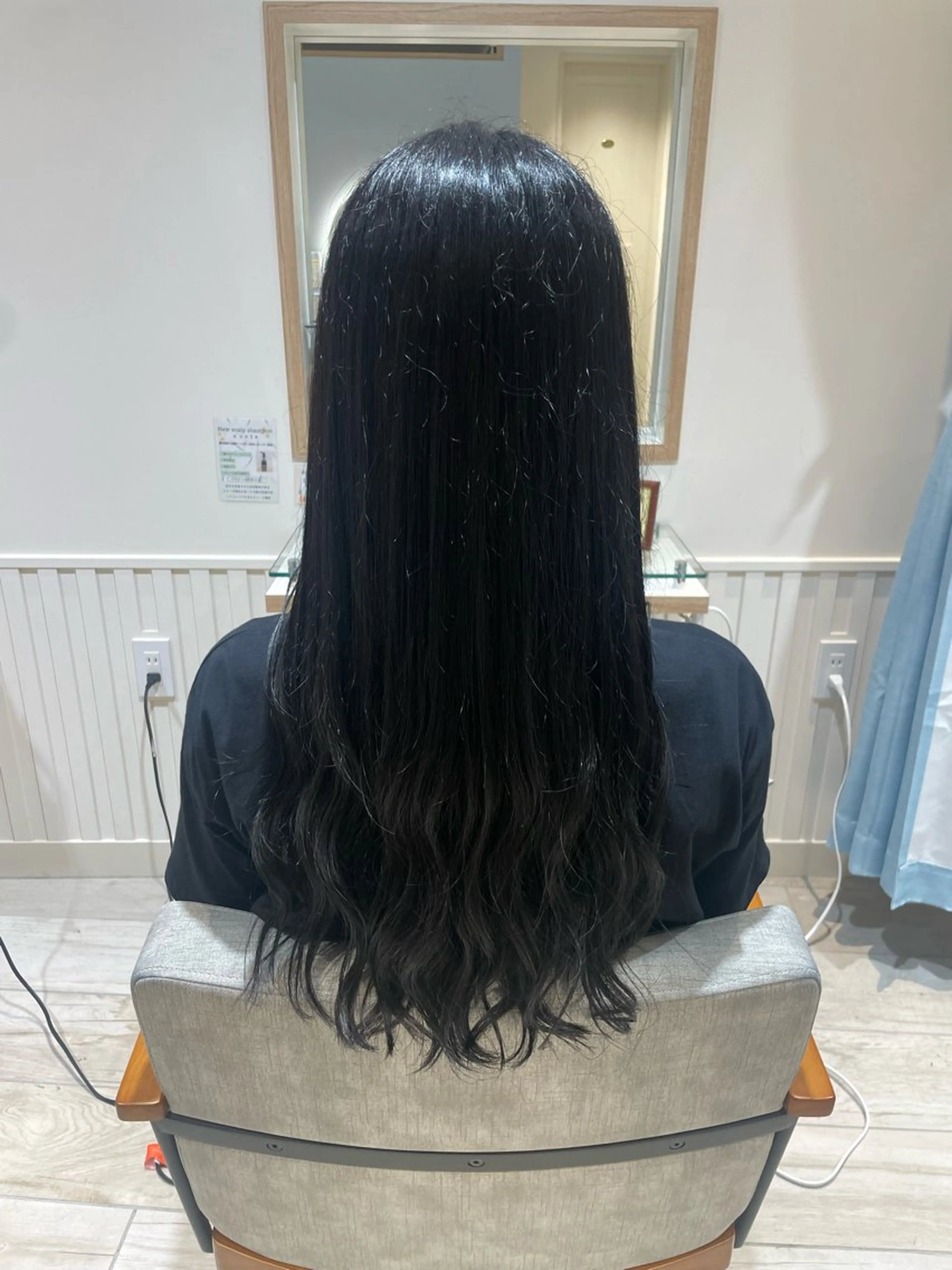 ロング カラー ヘアカラー 大川 夏実のヘアスタイル