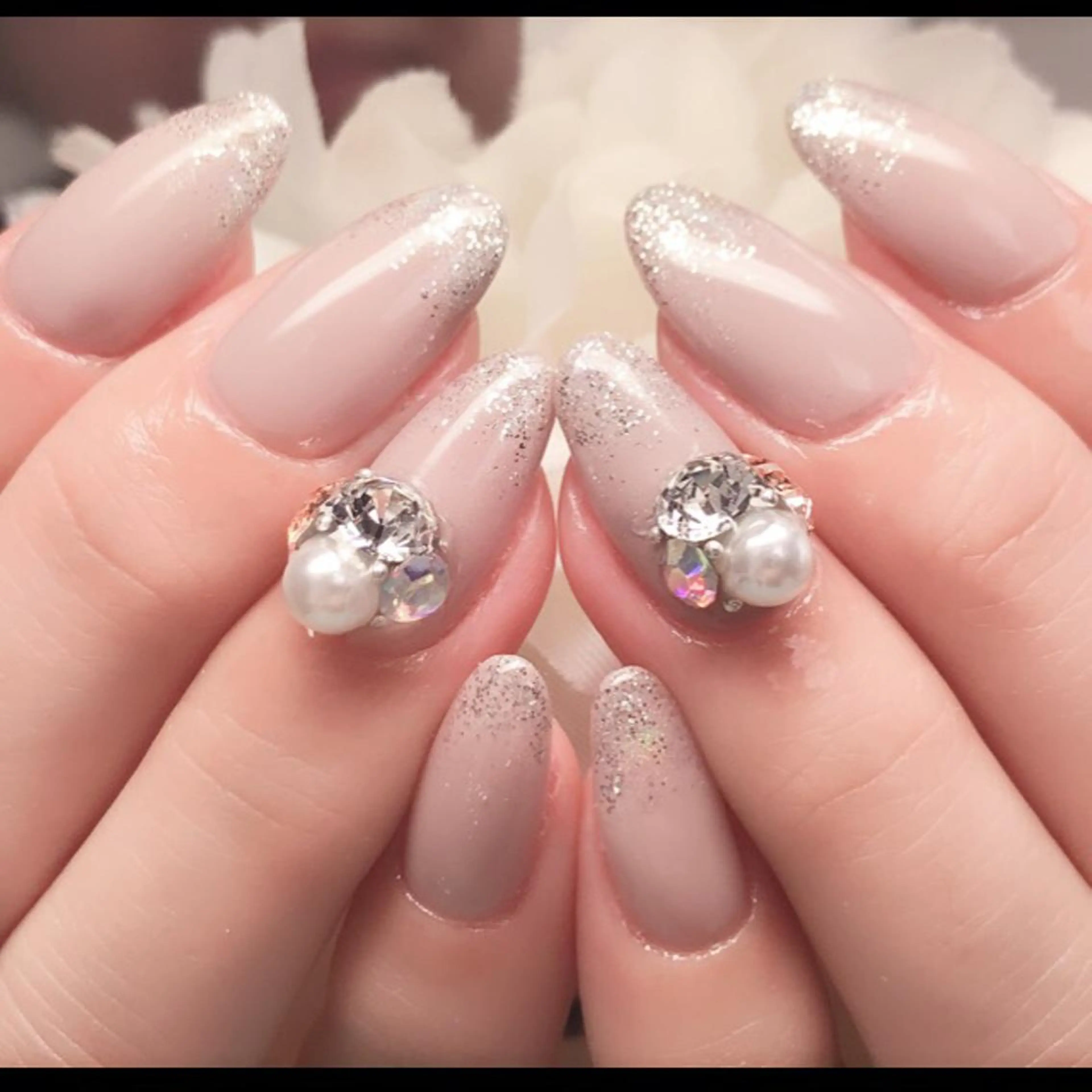 ネイル ブライダルネイル ハンドネイル Ｎail Ｓalon ertiのネイルデザイン