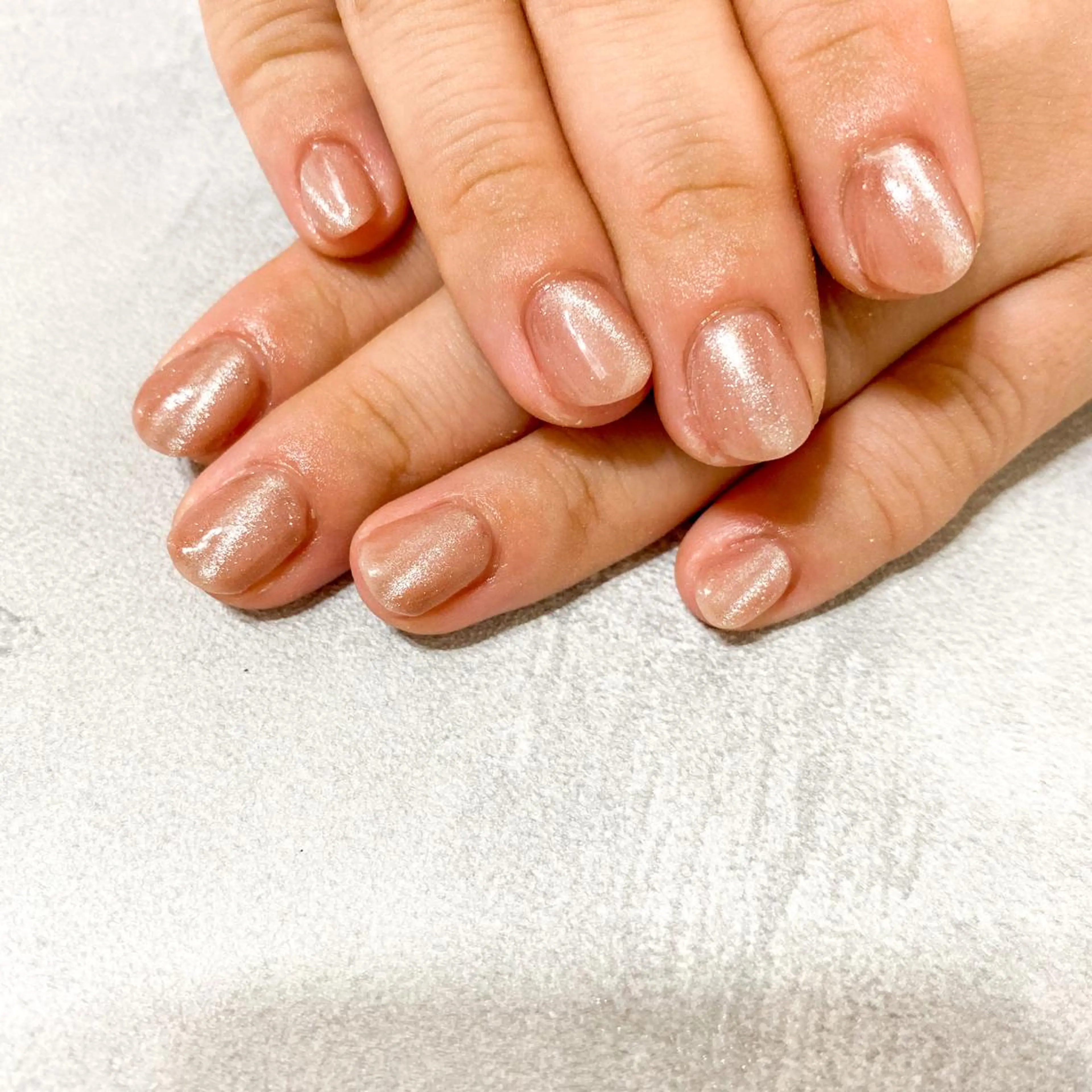 ネイル ハンドネイル ゴテゴテ💙ワンホン リオナのネイルデザイン