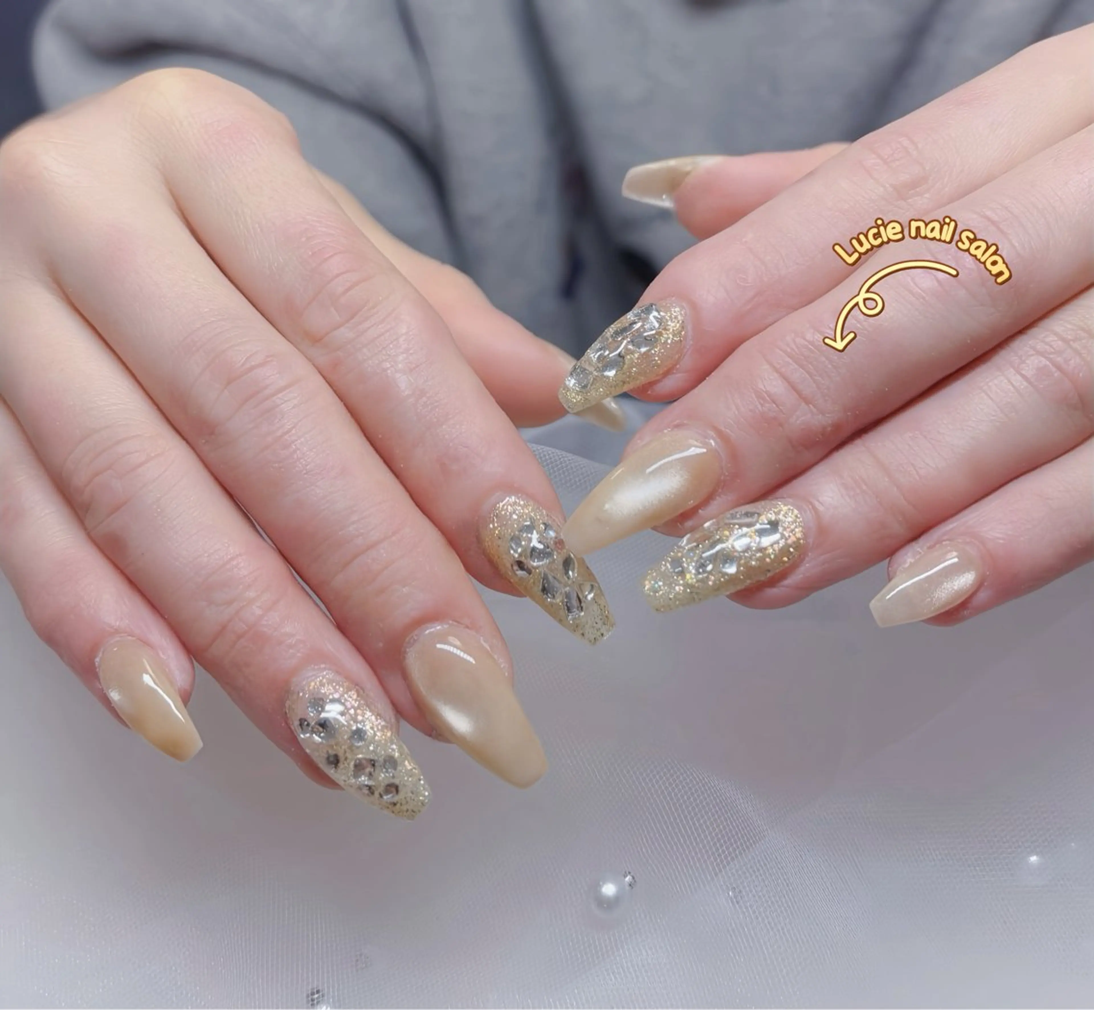 パーマ ハンドネイル LUCIE NAILのネイルデザイン