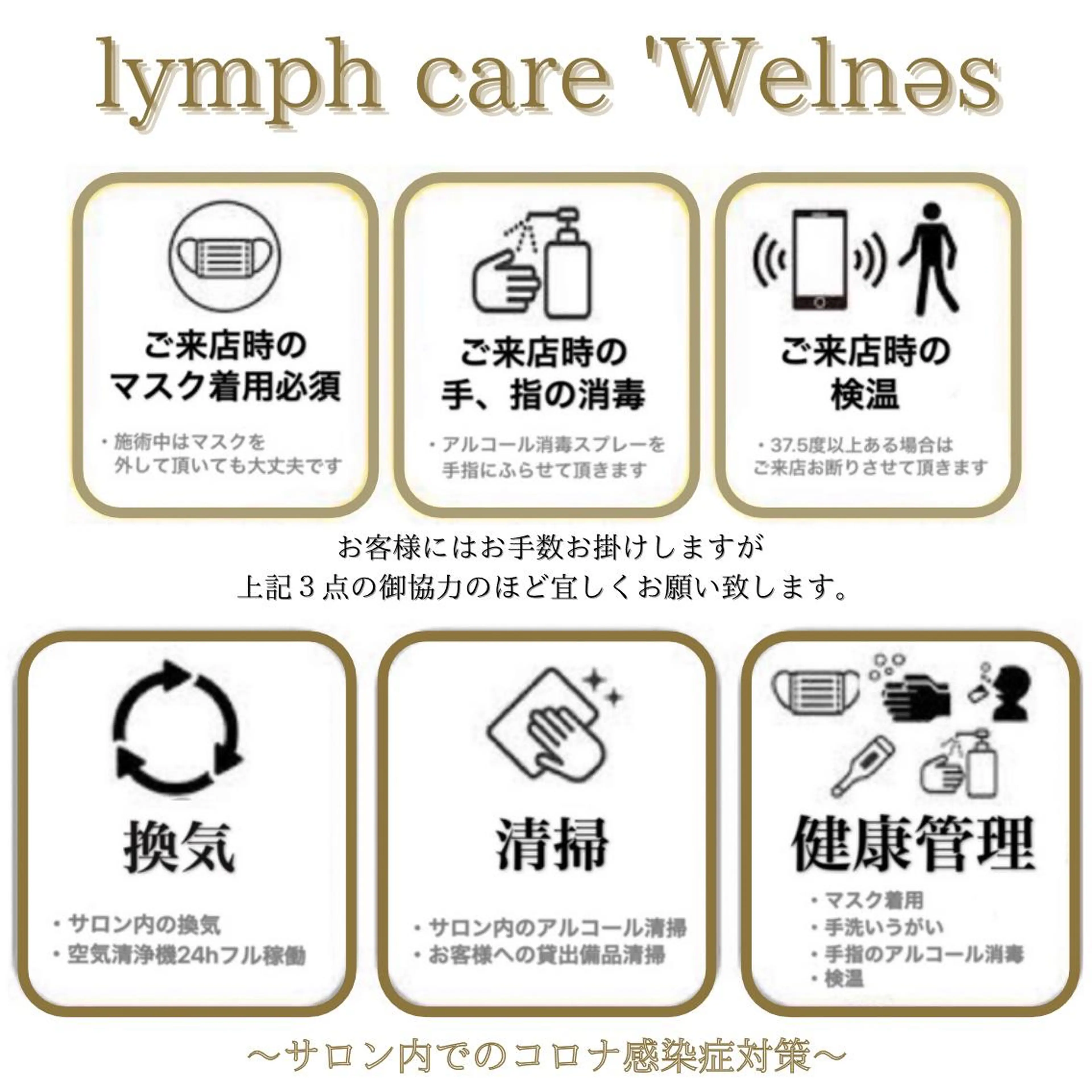 lymph care 'Welnəsのエステ・リラクイメージ