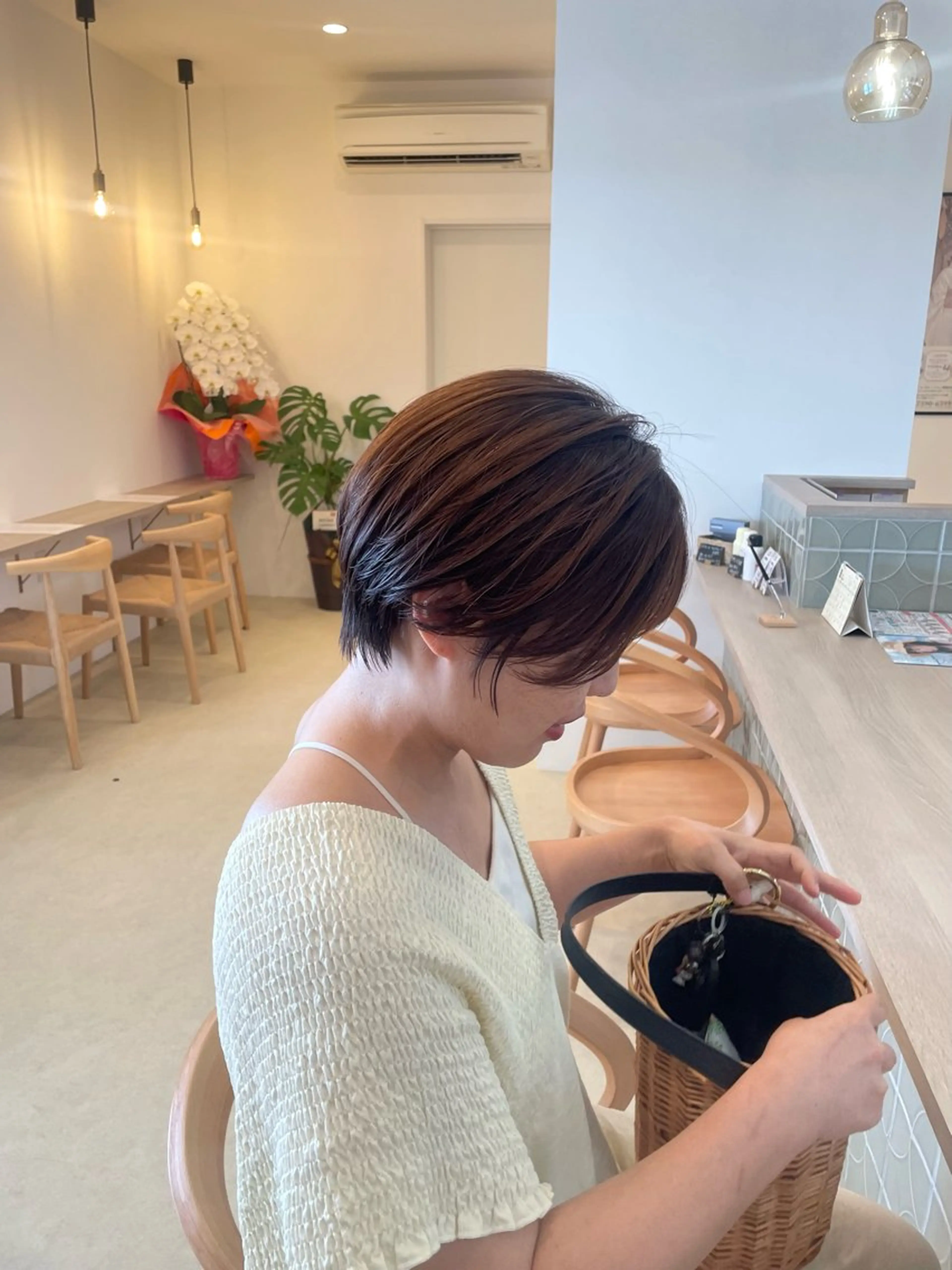 ショート ルプラボウ/日野 /ショート/レイヤーのヘアスタイル