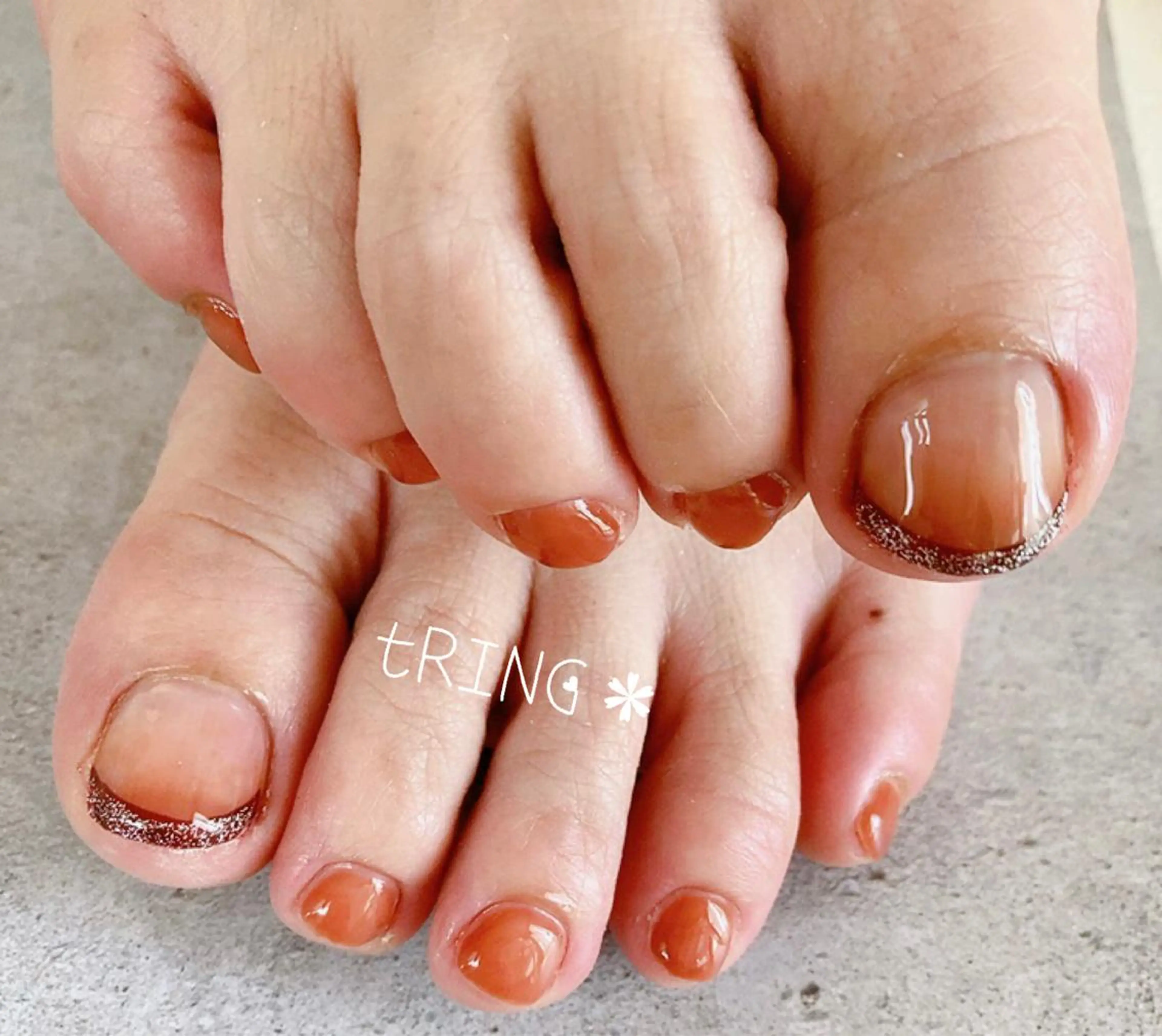 ネイル フットネイル tRING＊ しいの木台のネイルデザイン