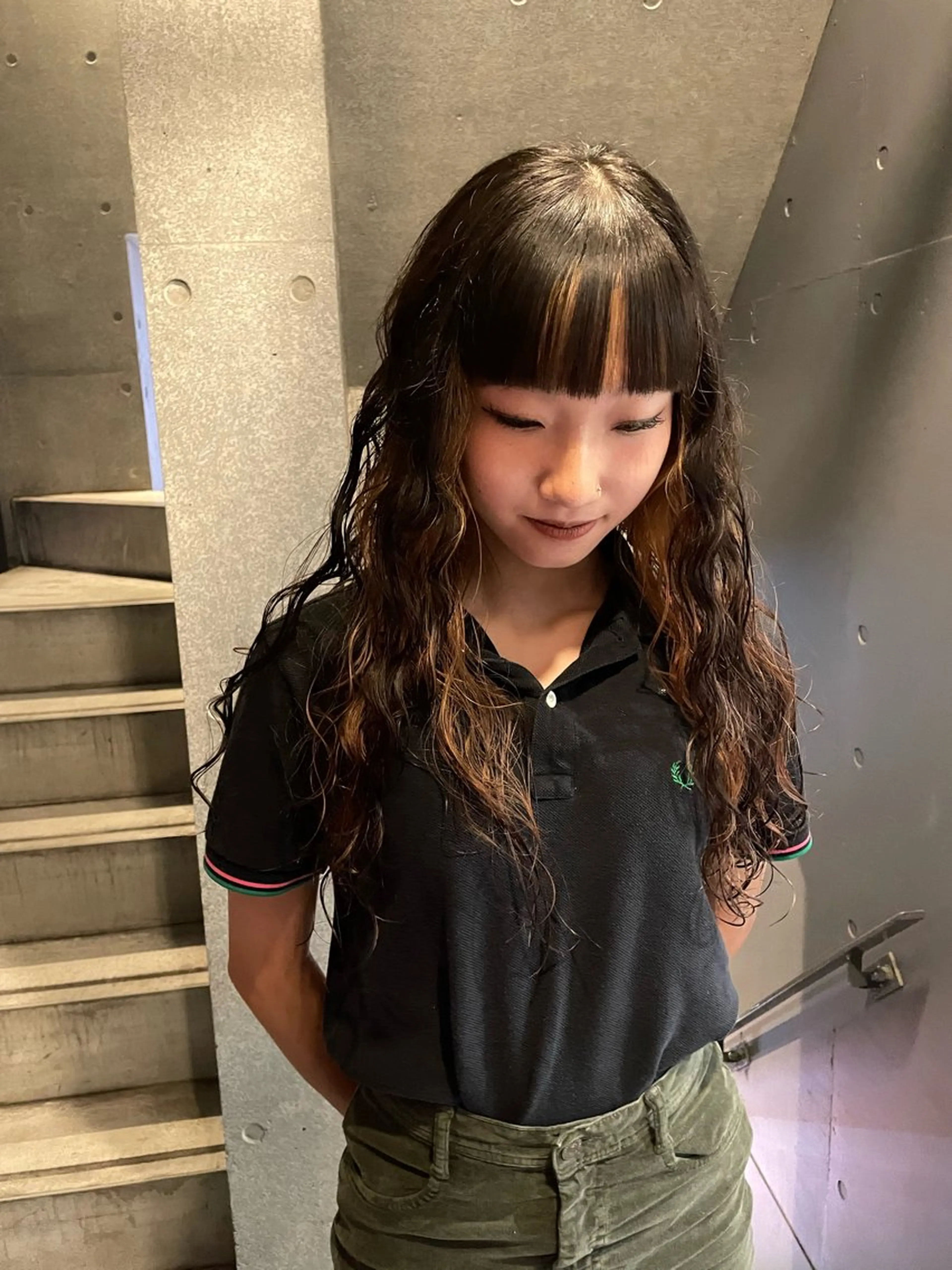 ロング パーマ shoko/ 海外ガール風パーマのヘアスタイル