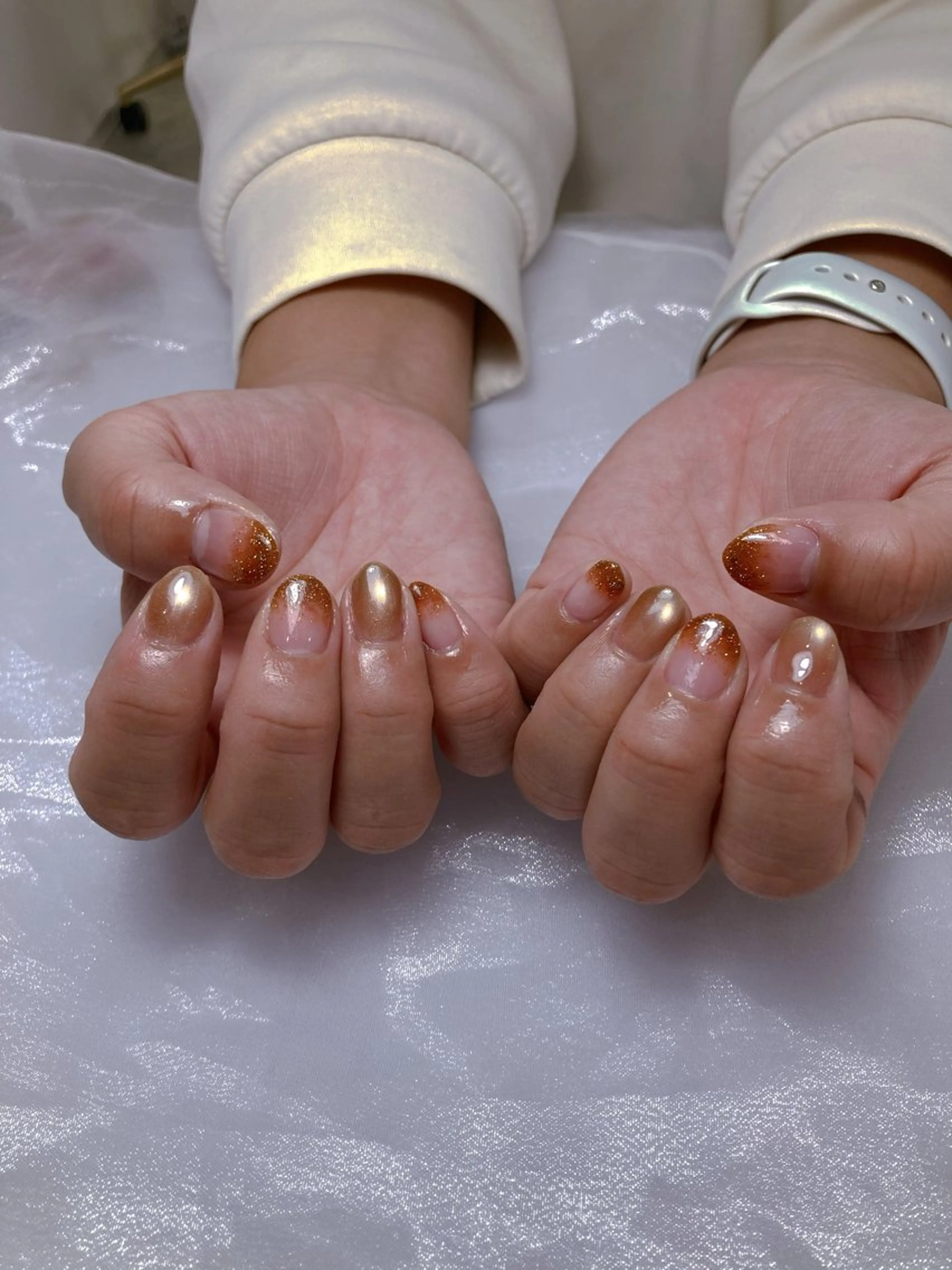 ネイル ハンドネイル eggplant レイカのネイルデザイン