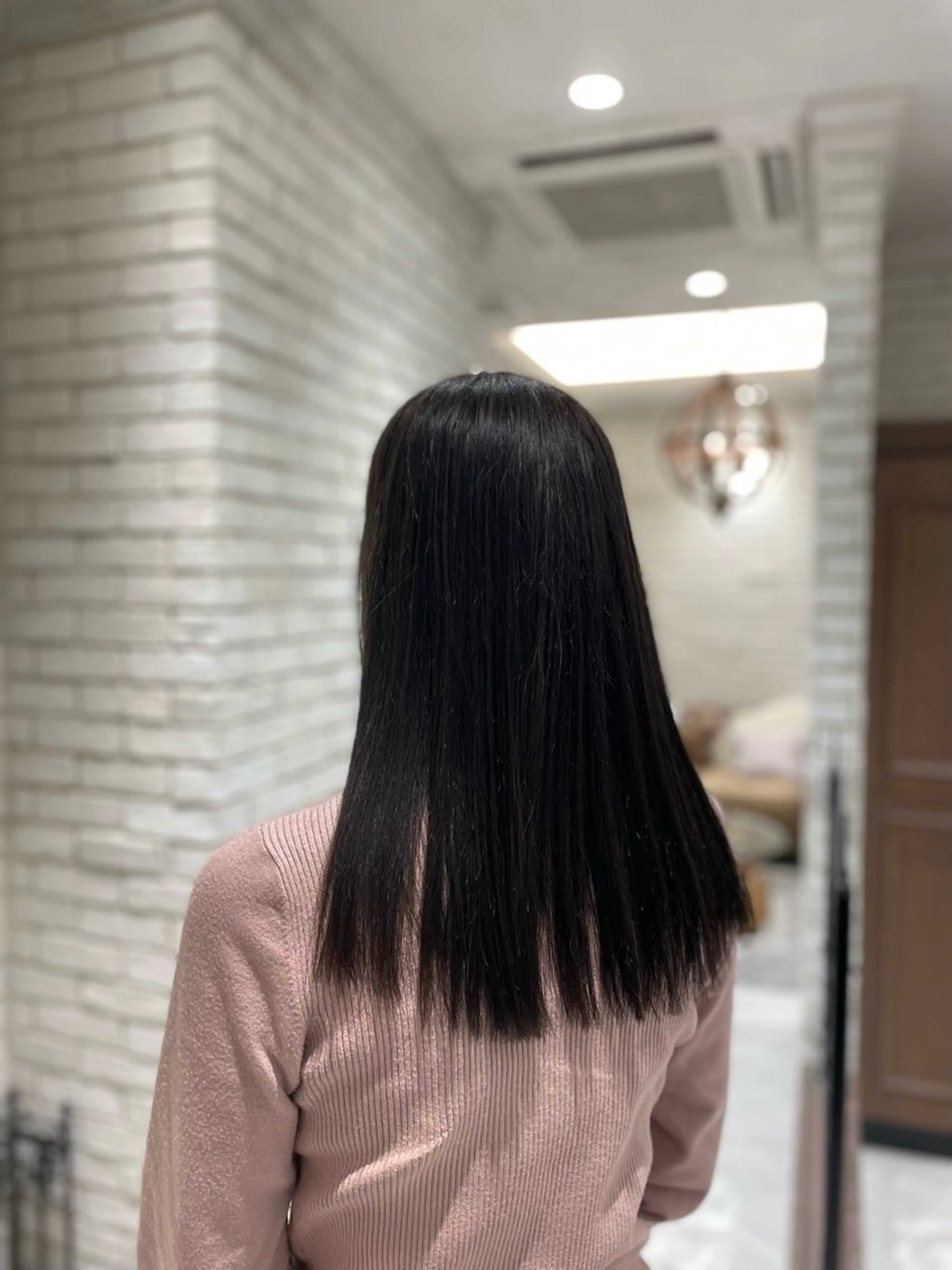 ロング シモカワ マシロのヘアスタイル