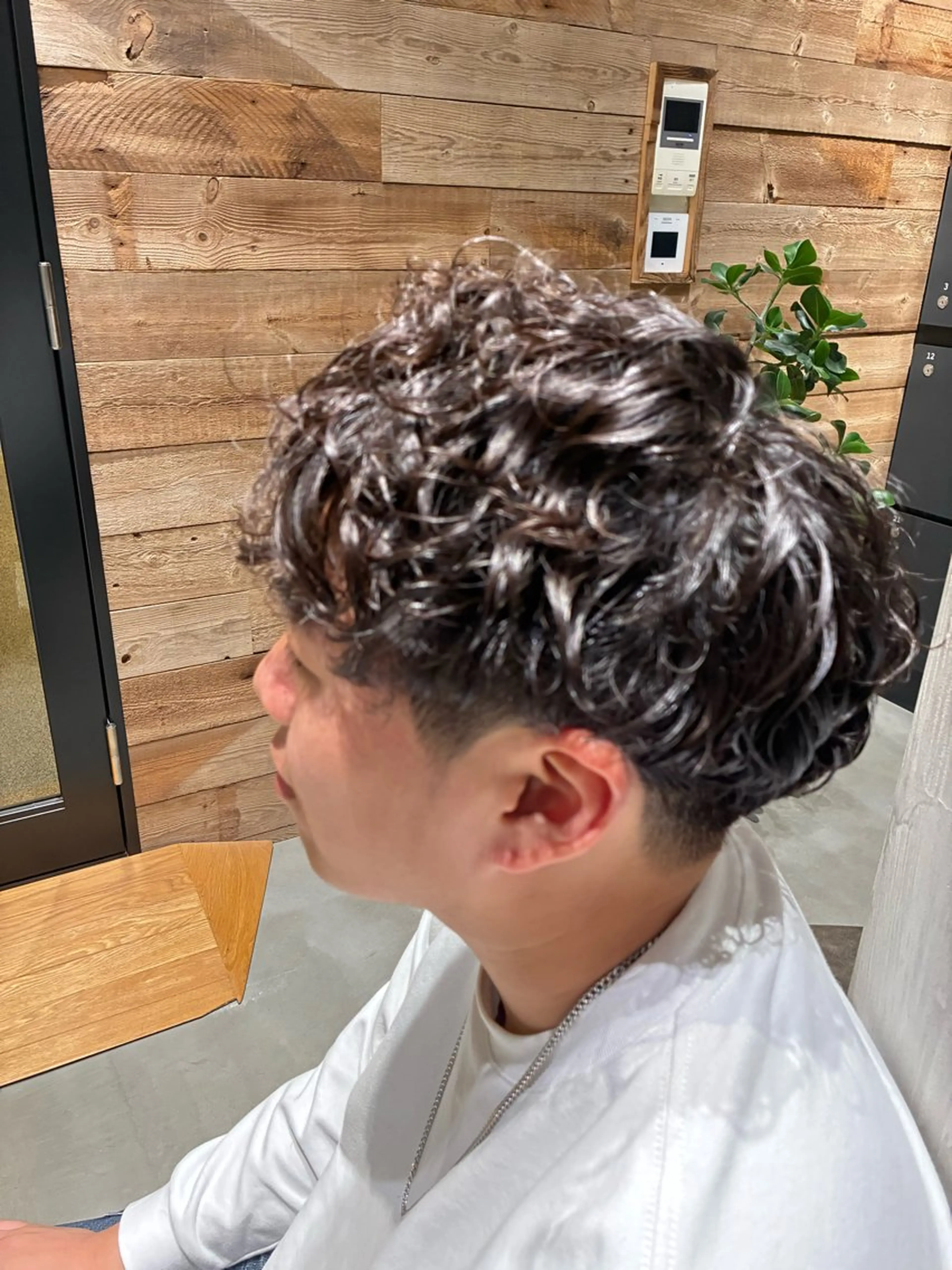 カット+パーマ+シャンプー+ブロー(メンズ限定)の写真