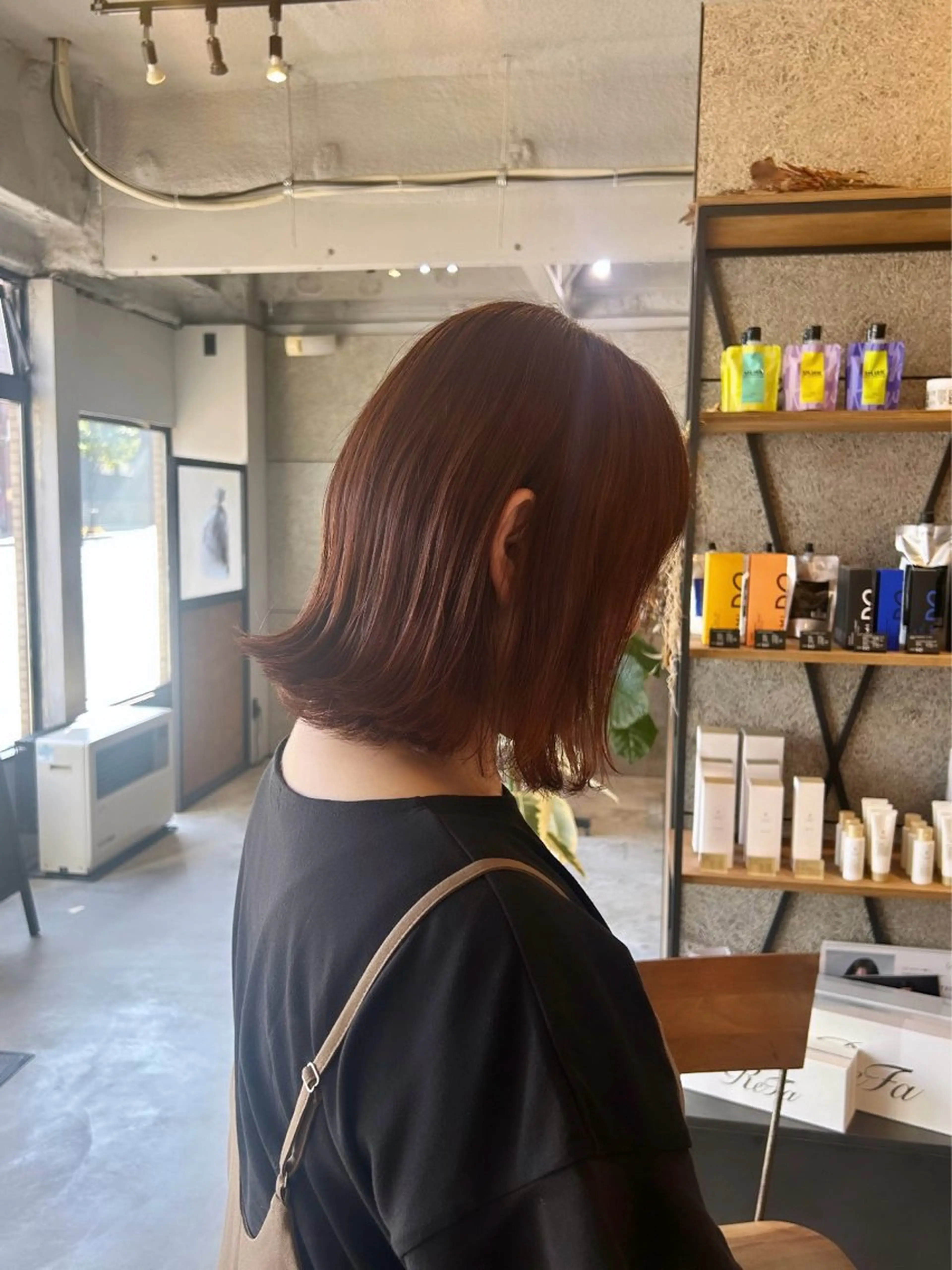 ミディアム カラー ジャニオタ美容師🤍 yuiのヘアスタイル