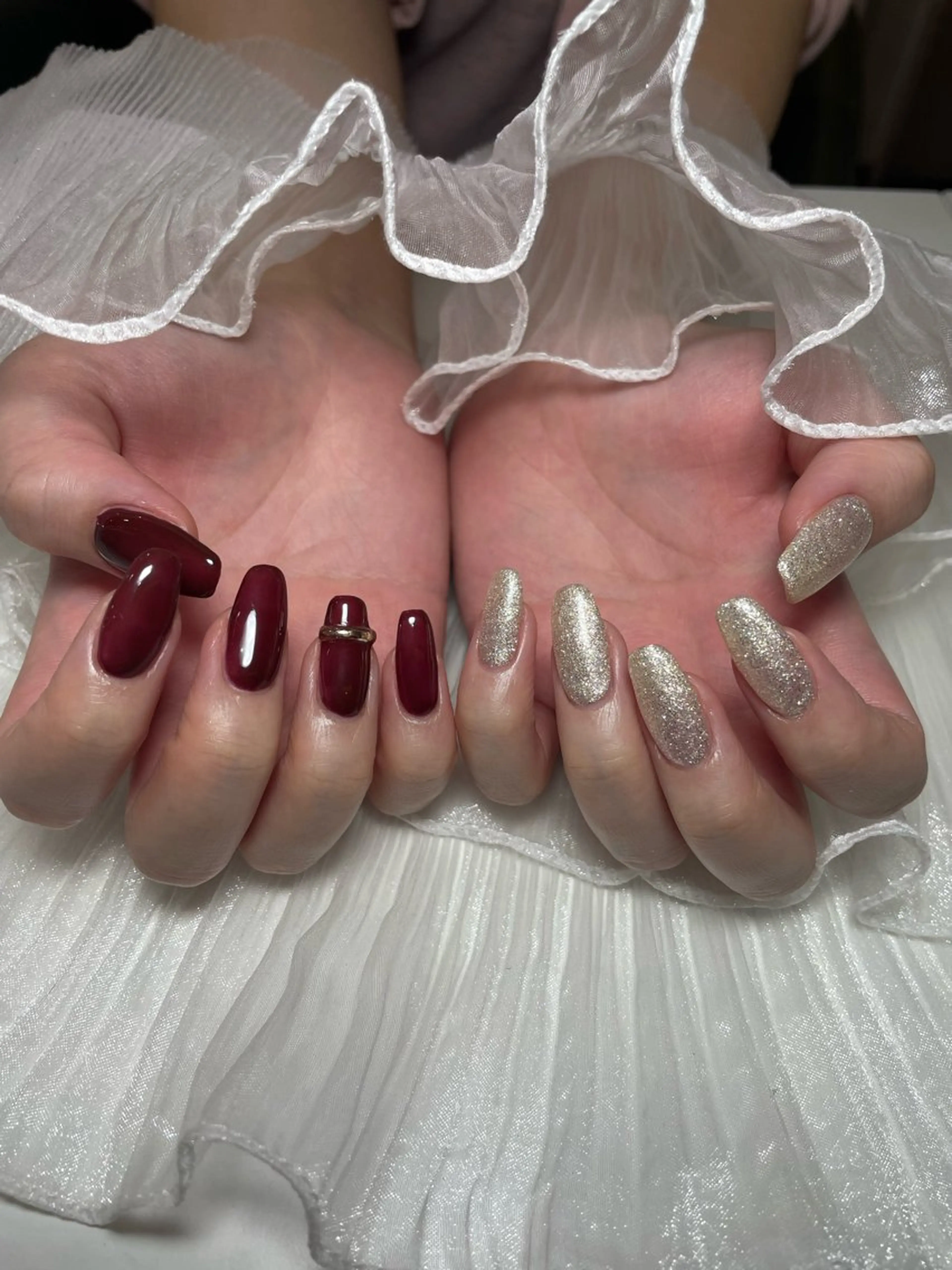 ネイル ‪るか/‪透明感 カラー/アレンジのヘアスタイル