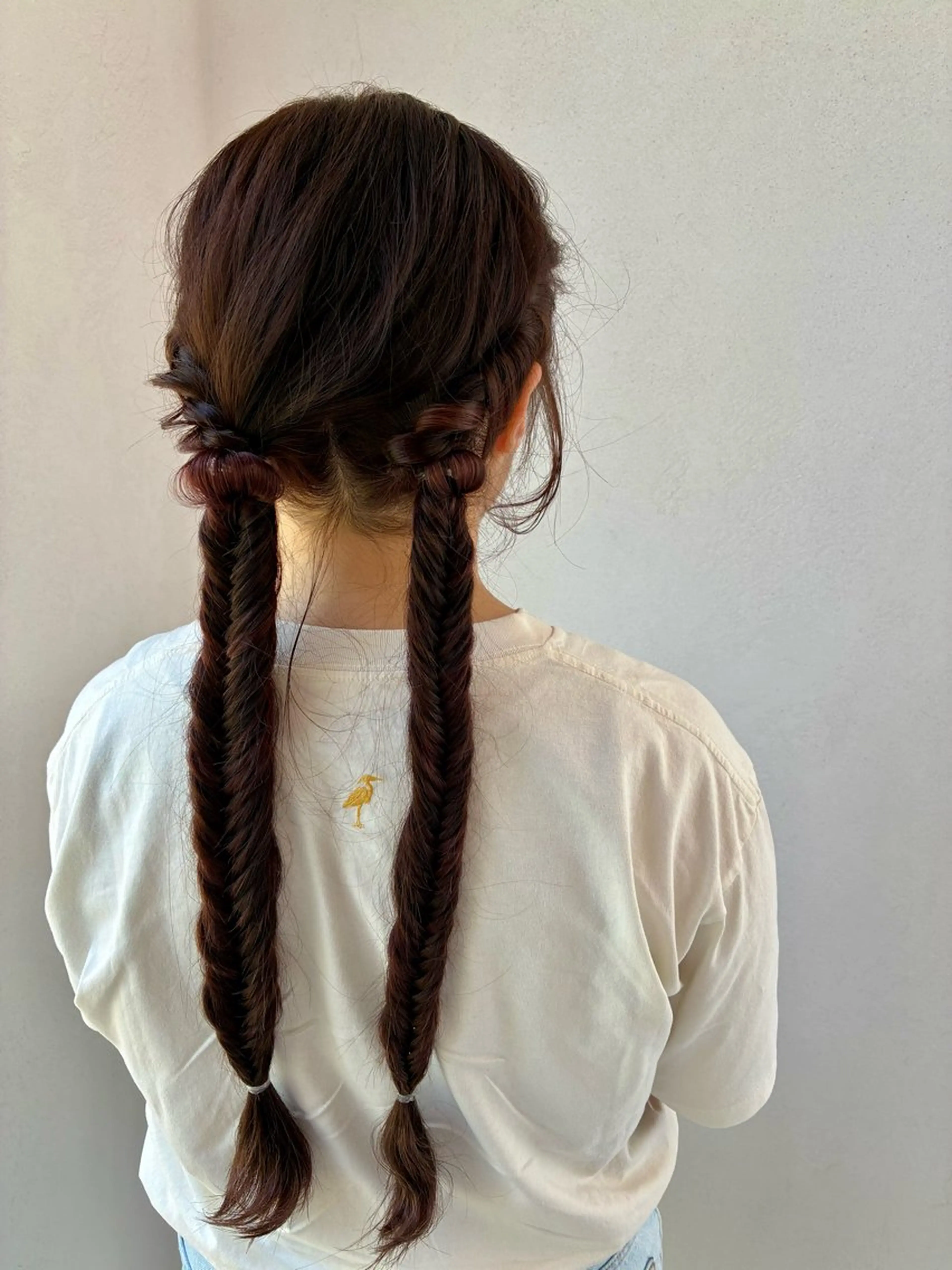 ロング カラー ヘアアレンジ 清水 美香のヘアスタイル