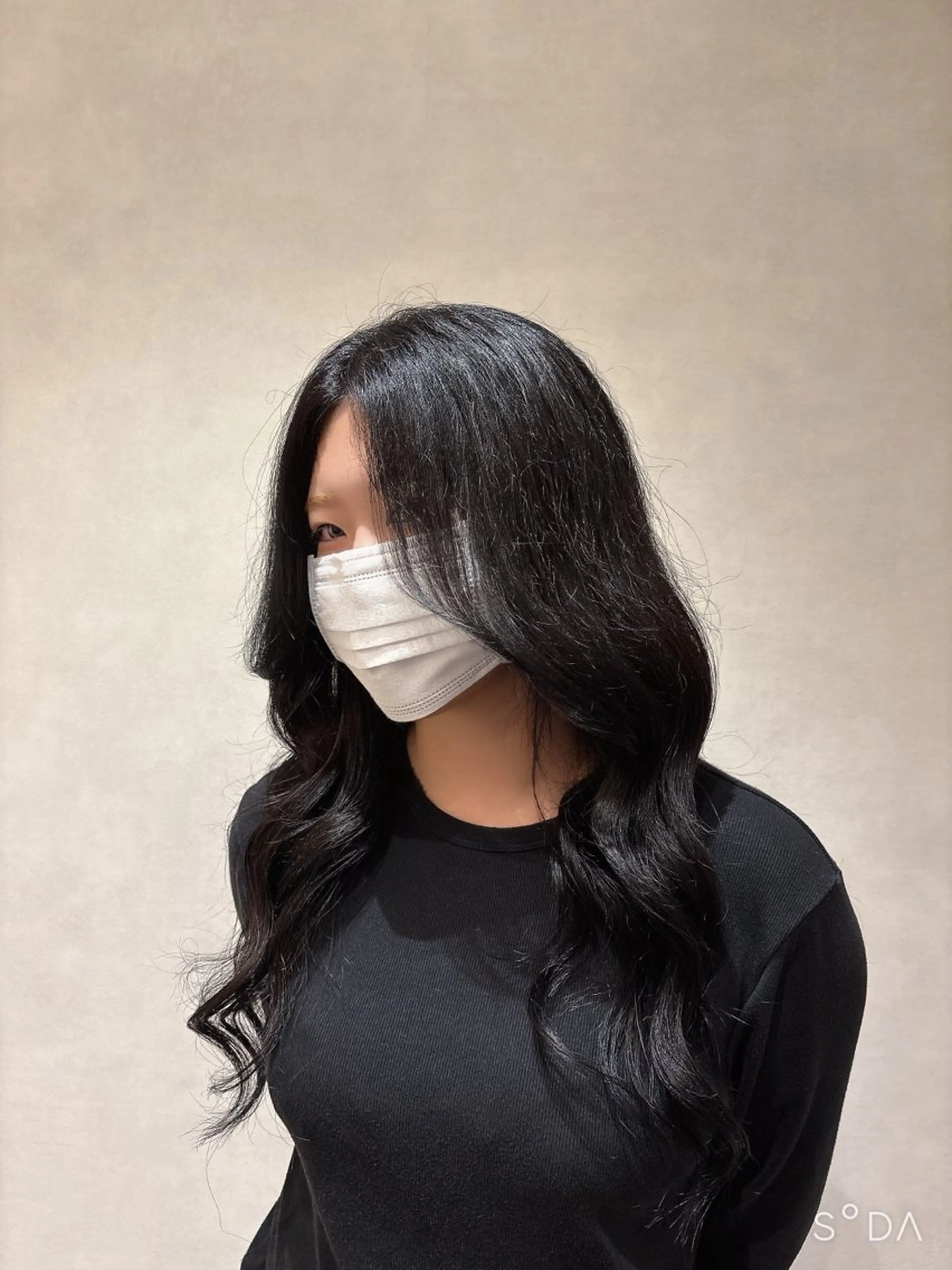 ロング 空閑 永知のヘアスタイル