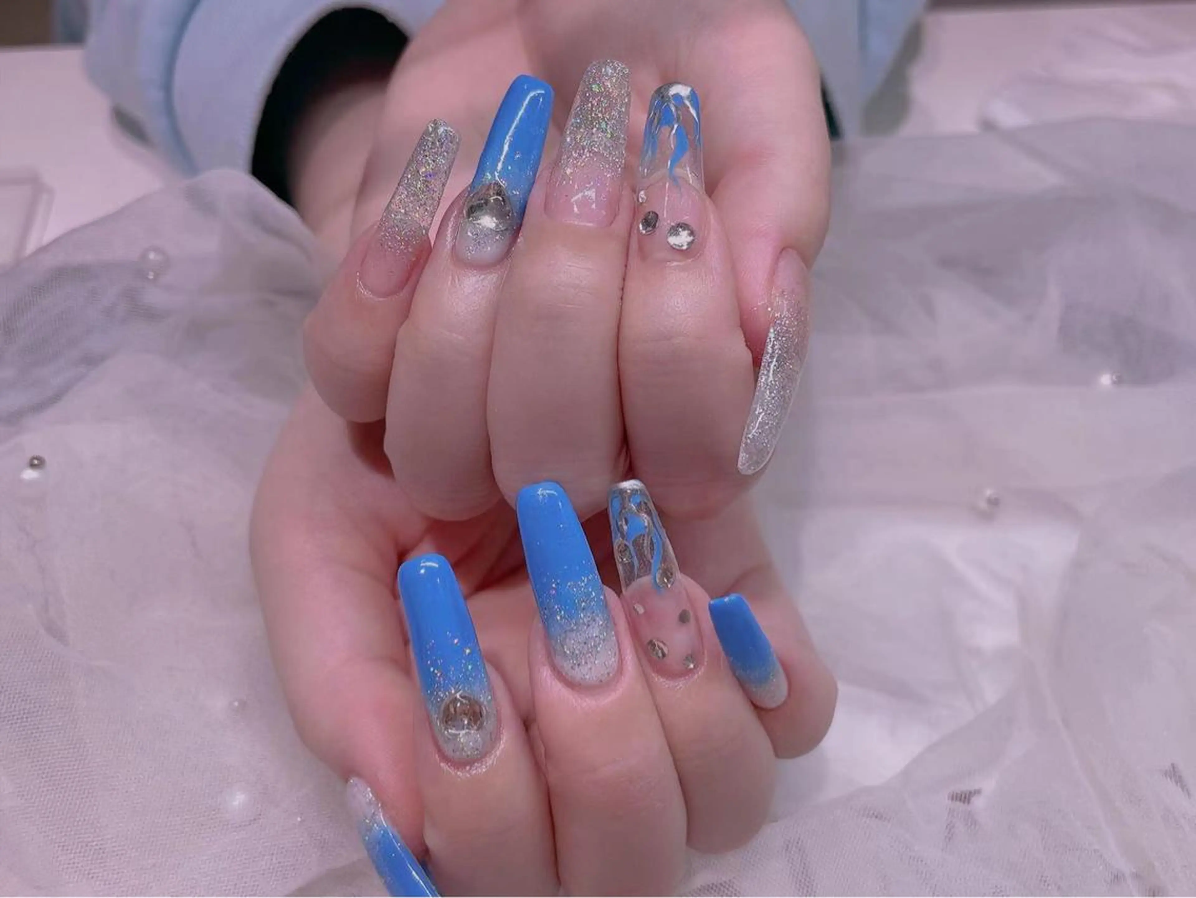 ネイル 長さだし専門店 M2　rikaのネイルデザイン