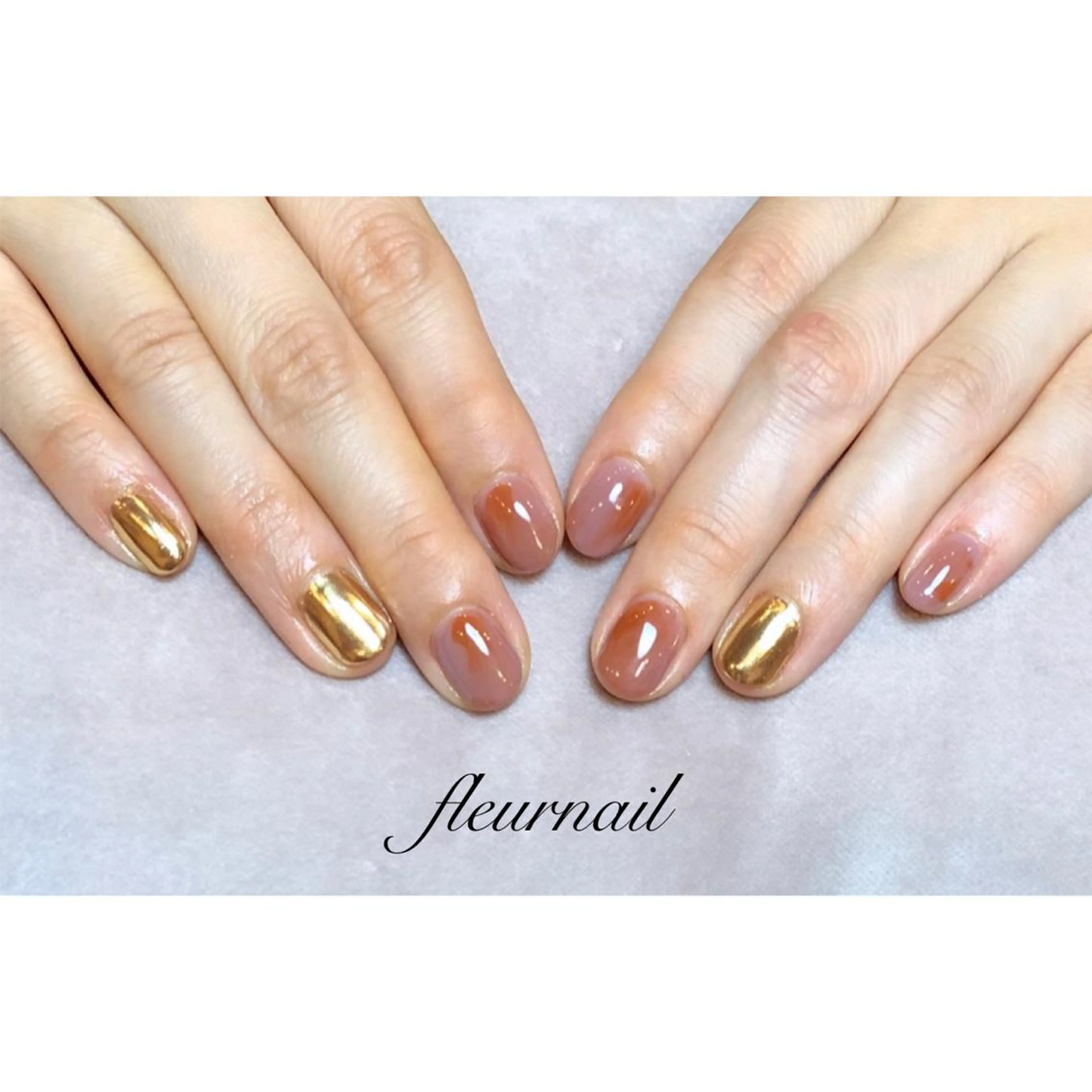 ネイル ジェルネイル パラジェル ハンドネイル fleurnail miuraのネイルデザイン