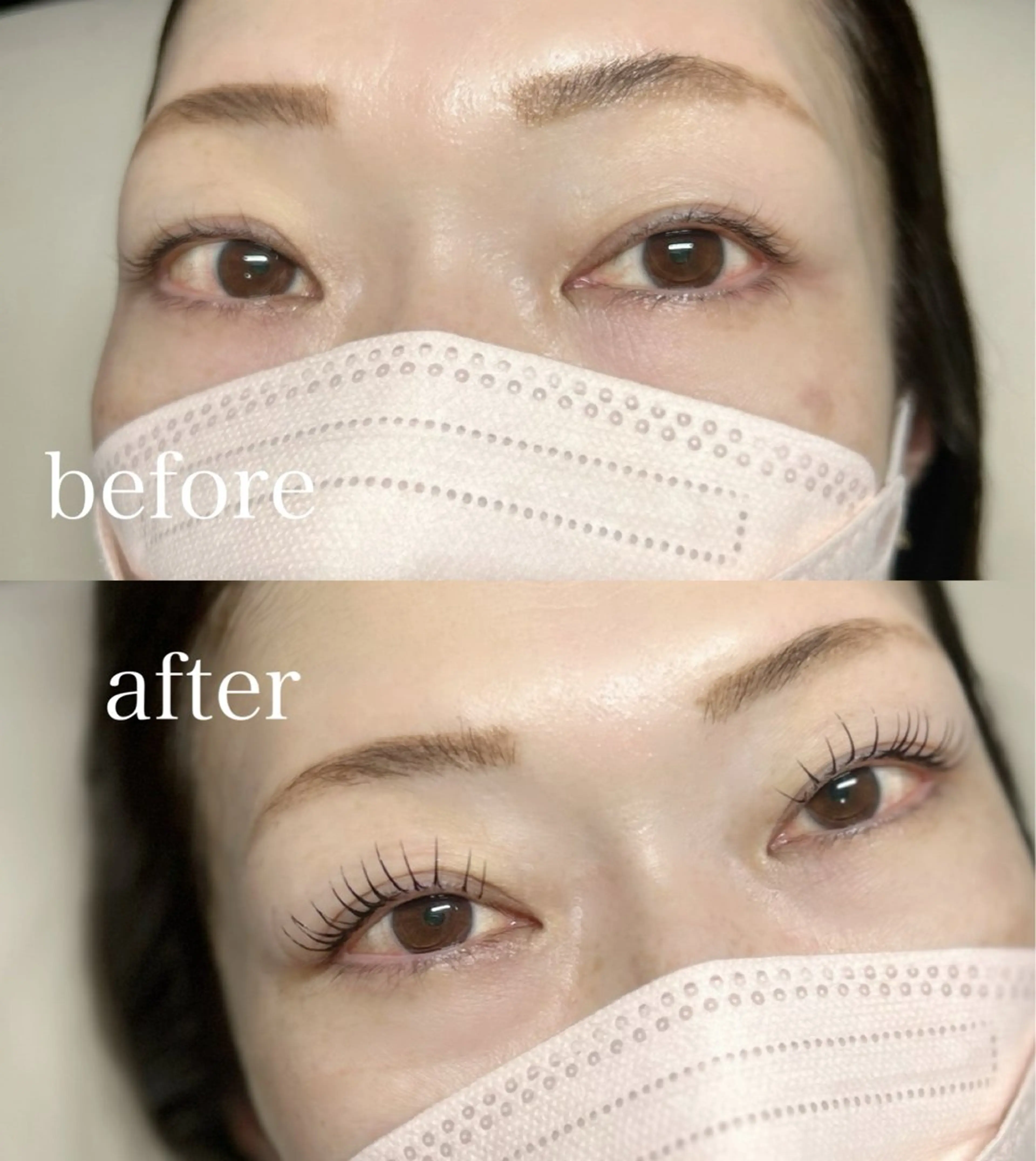 マツエク・マツパ 束感まつ毛 まつげパーマ マツパ aime 木下　真木のマツエク・マツパデザイン