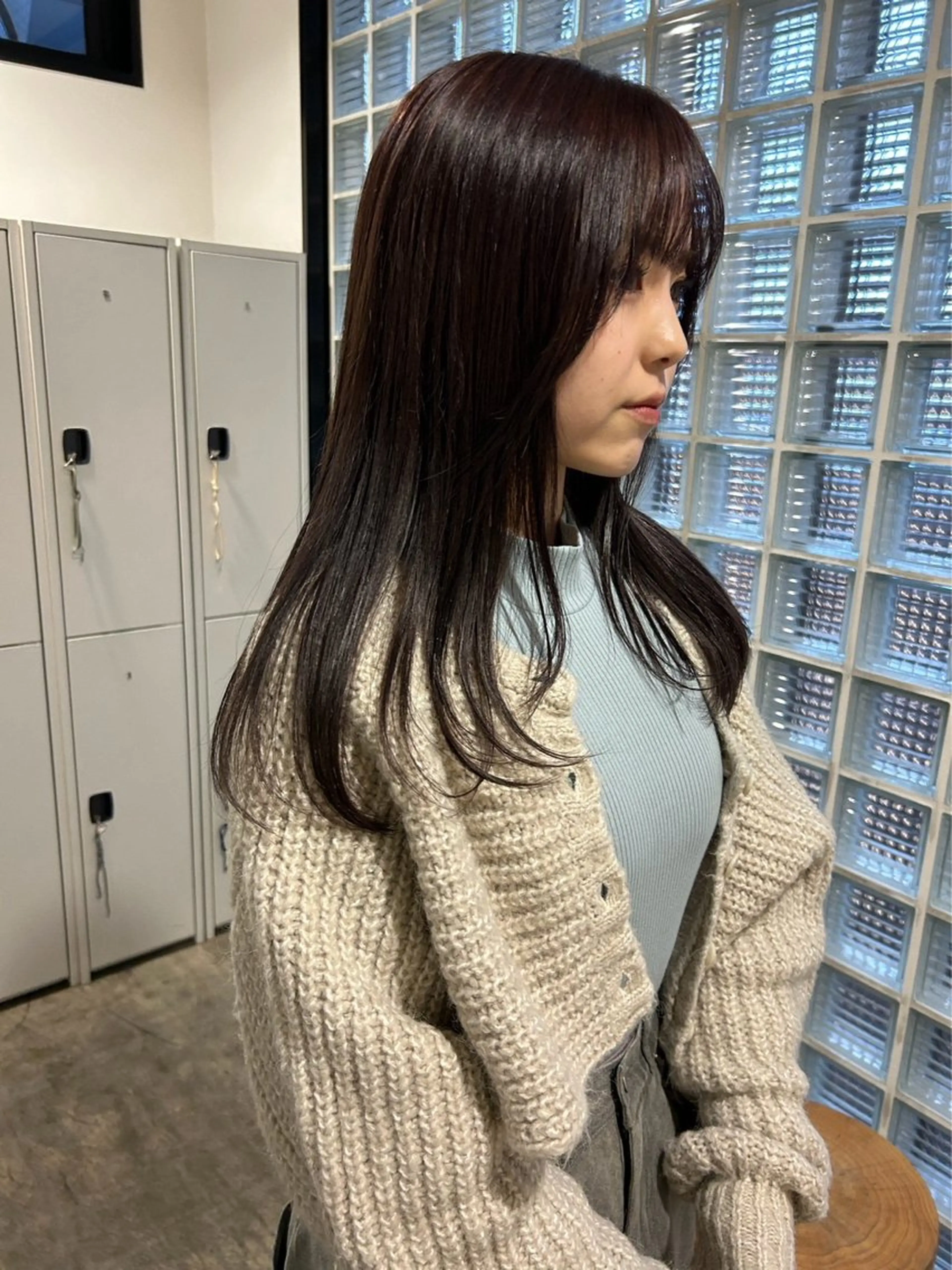 ロング カット ヘアカラー AIKA /大阪美容室のヘアスタイル