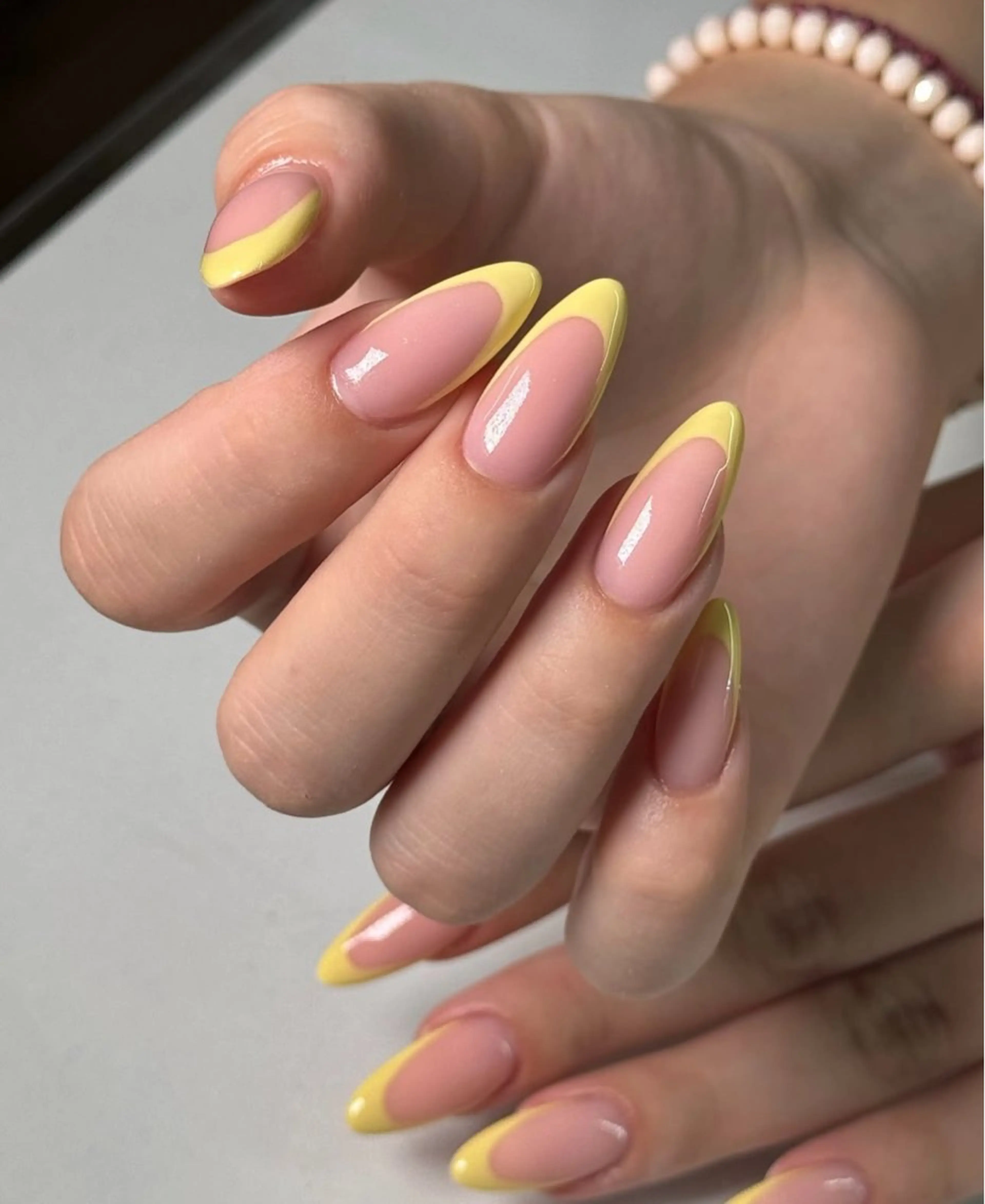 ネイル 韓国ネイル 持ち込み ニュアンスネイル ネイルチップ ハンドネイル TABI ANA.CHUOのネイルデザイン