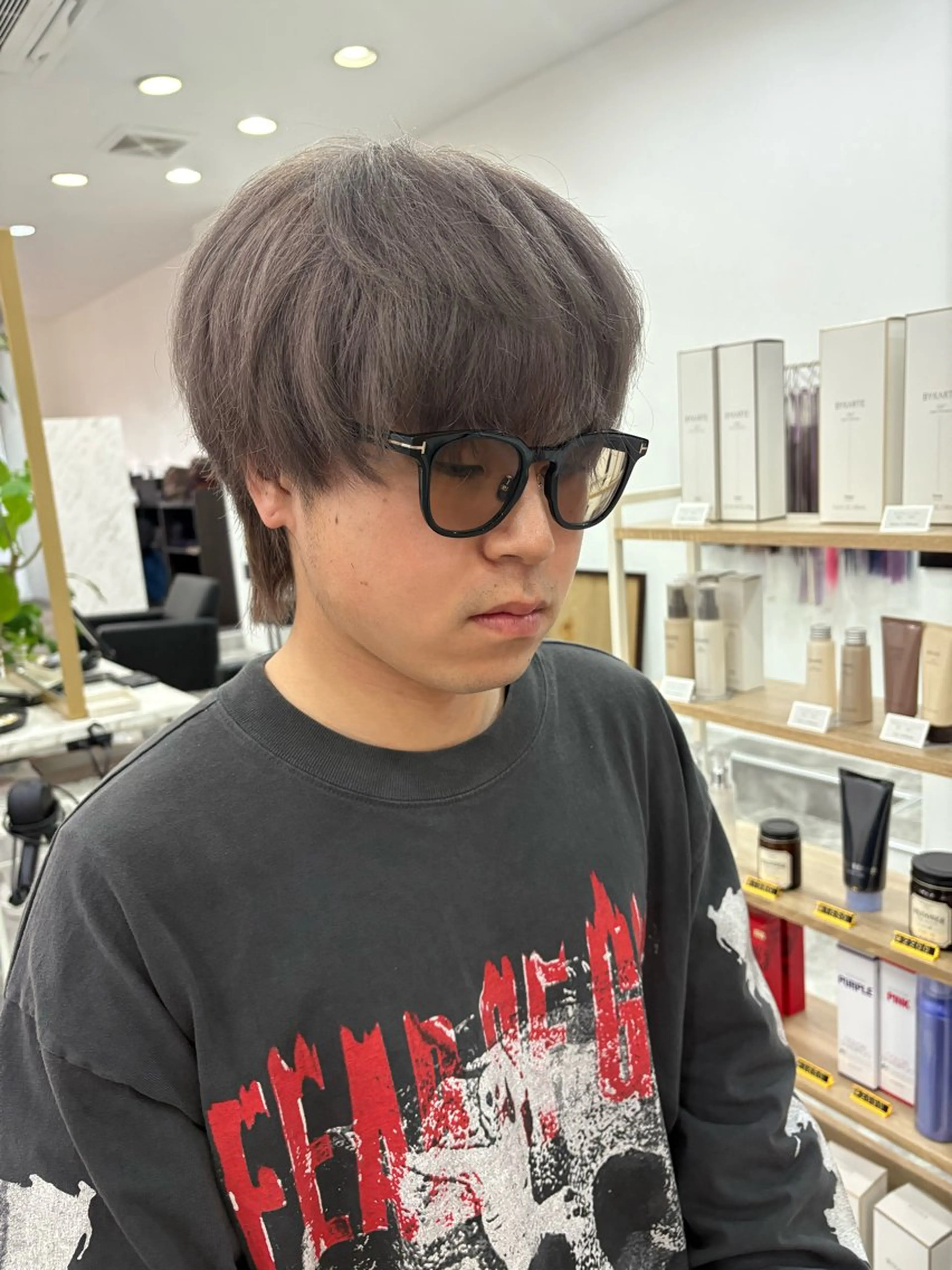 ショート ヘアカラー ROSEL はしぐち ななみのヘアスタイル