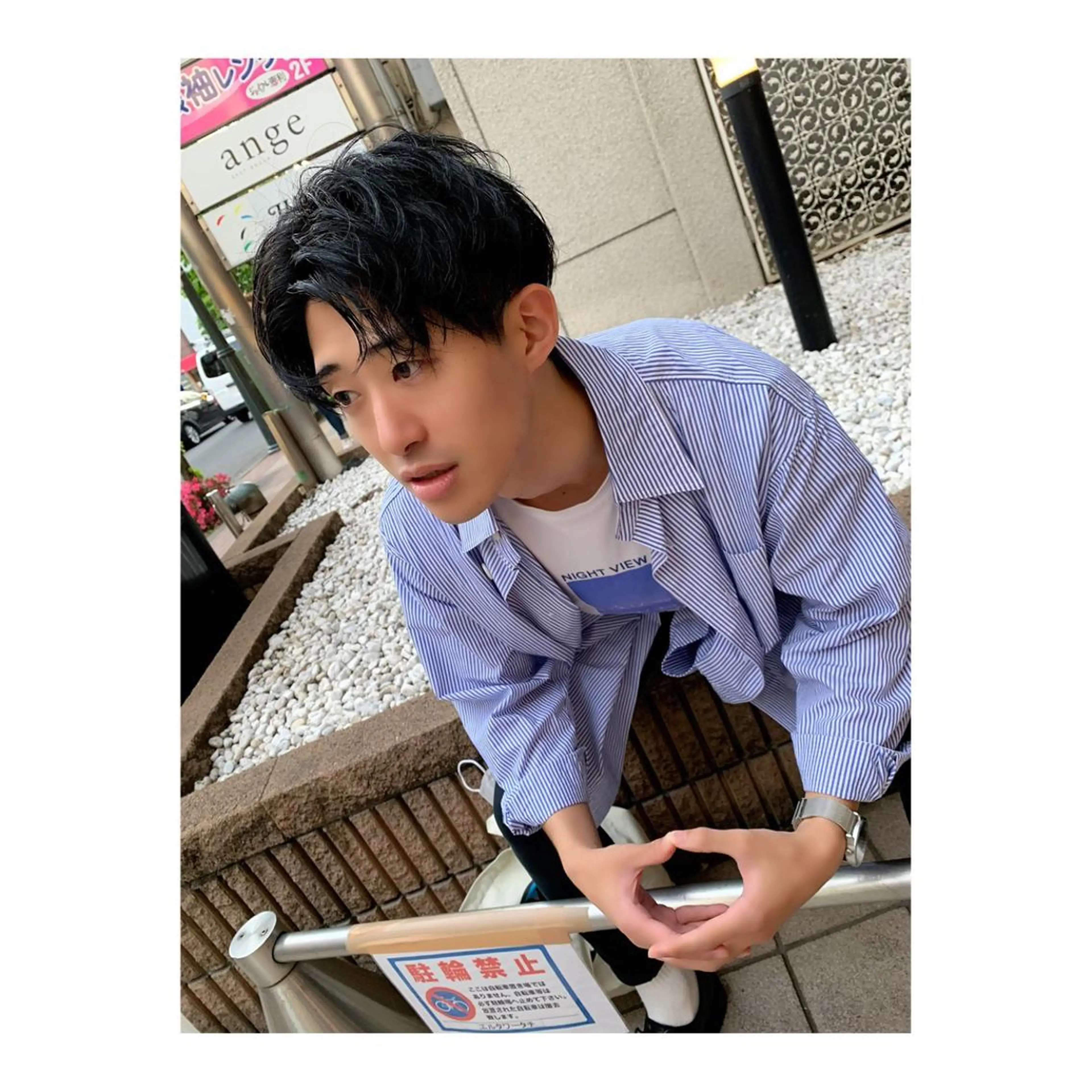 ショート ヘアアレンジ メンズ ange☞ soutaのヘアスタイル