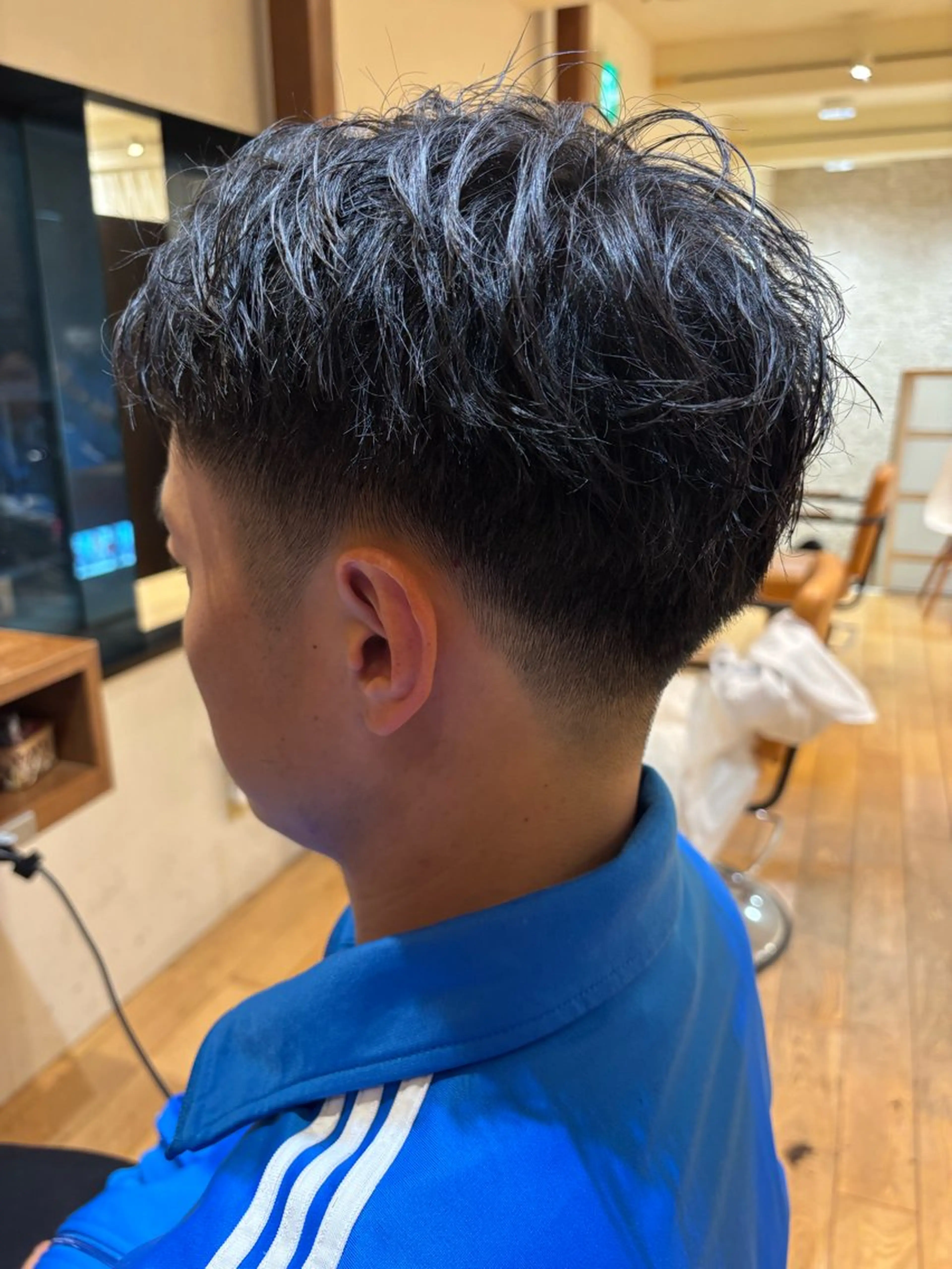 メンズカット　ミニモ学割の写真