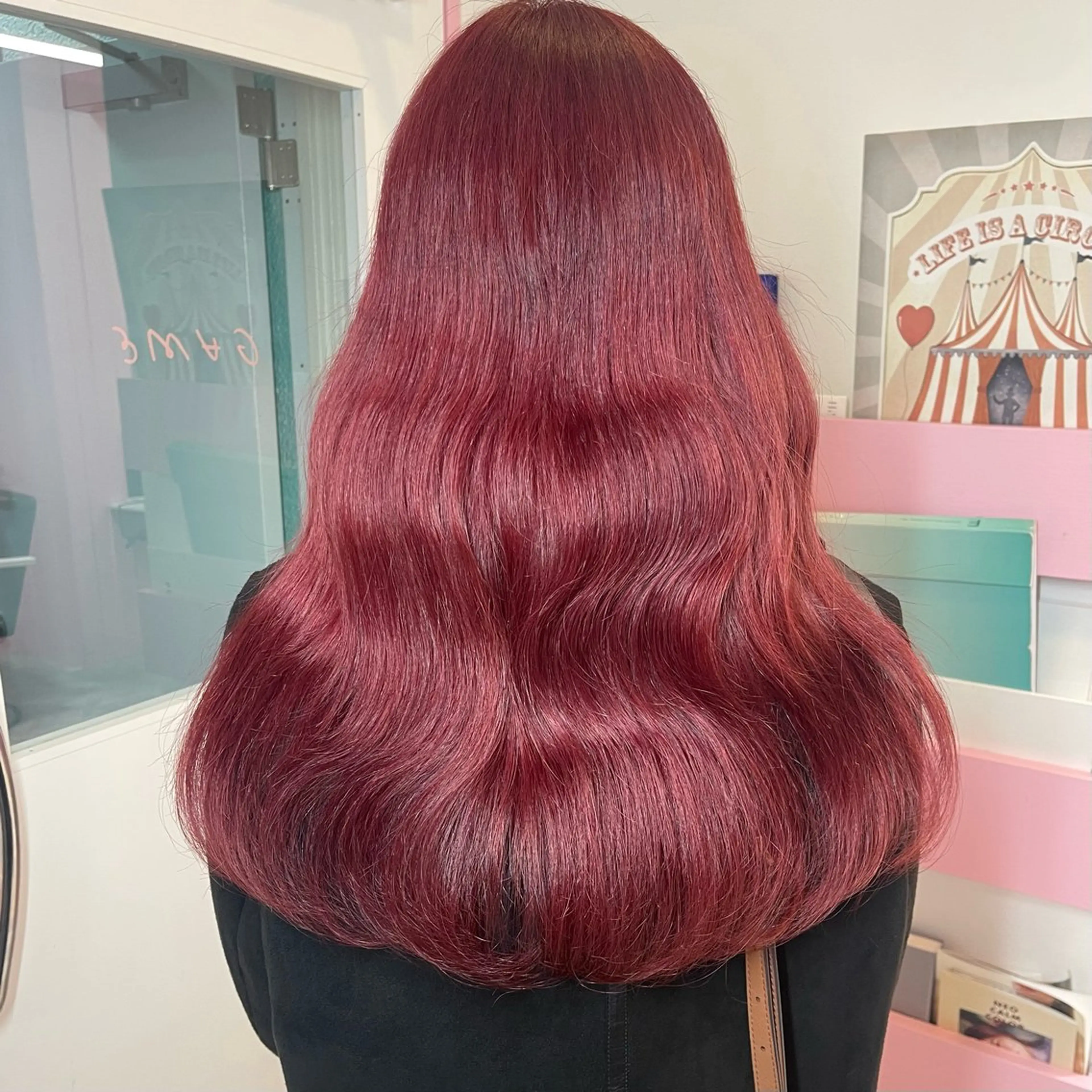 ロング カラー 🎀ミルクティー/暖 色×レイヤー/マリアのヘアスタイル