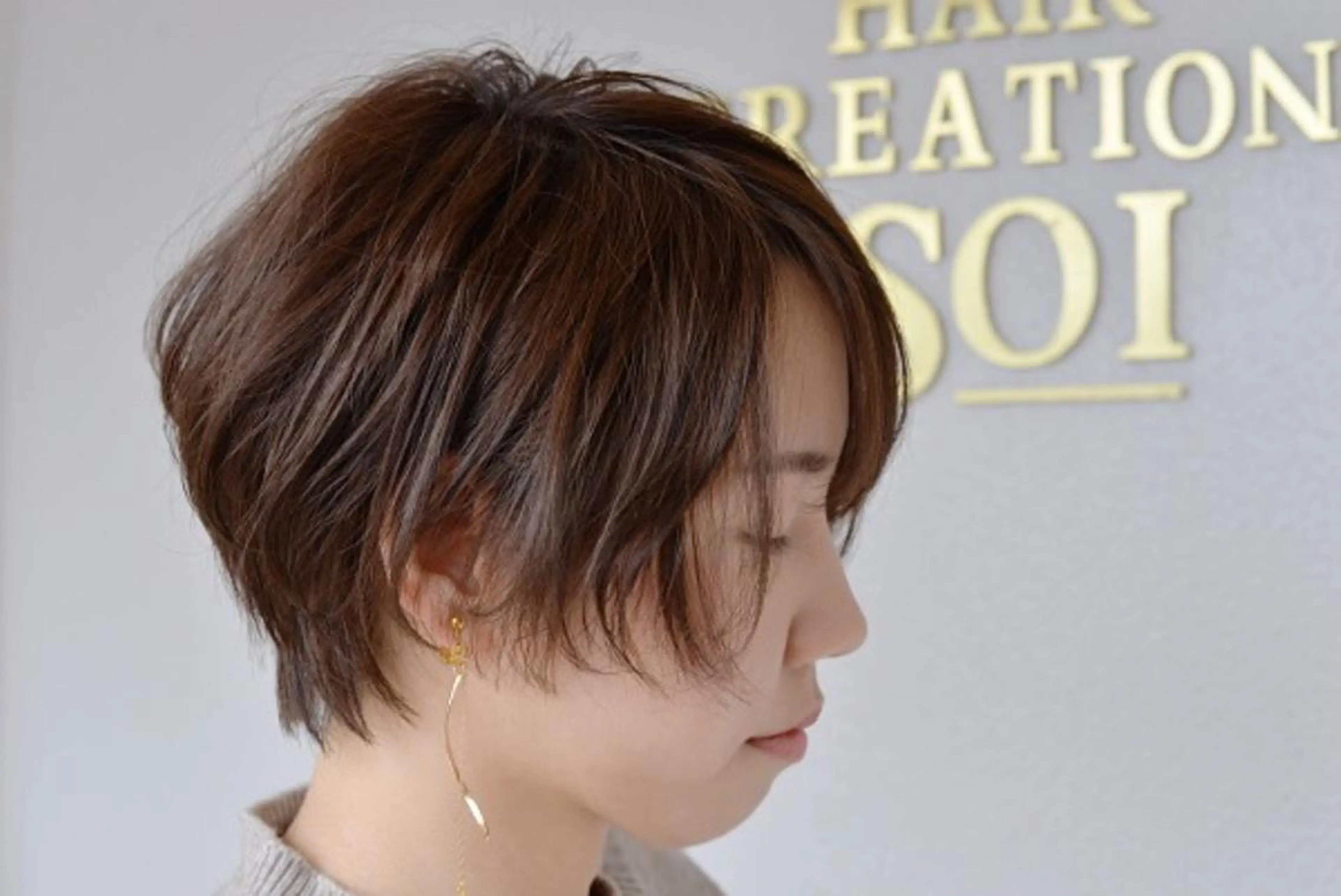 ショート ショートヘア カット ヘアカラー パーマ 縮毛矯正 大谷 哲基のヘアスタイル