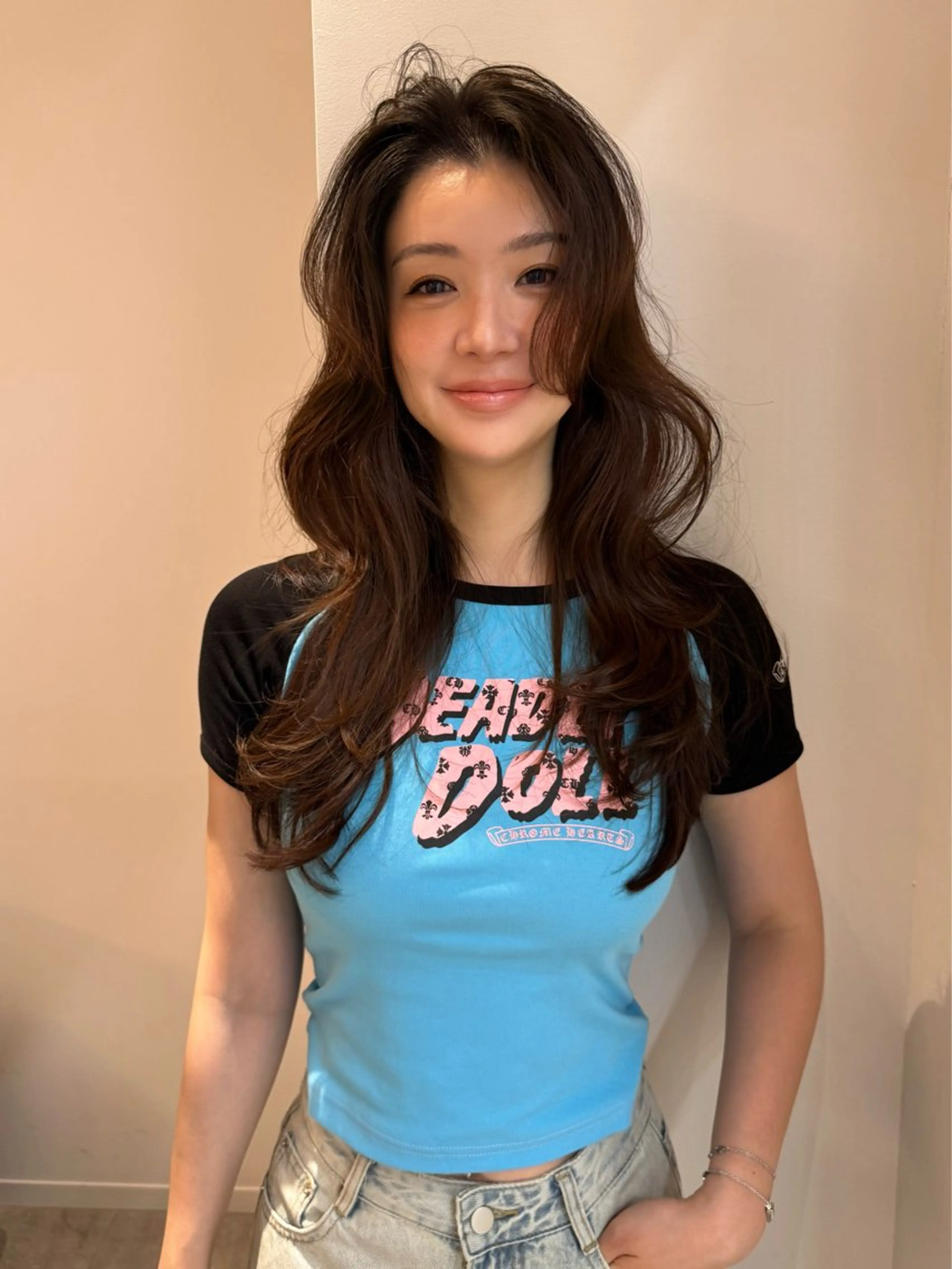 セミロング カット トリートメント misa___boo MISAのヘアスタイル