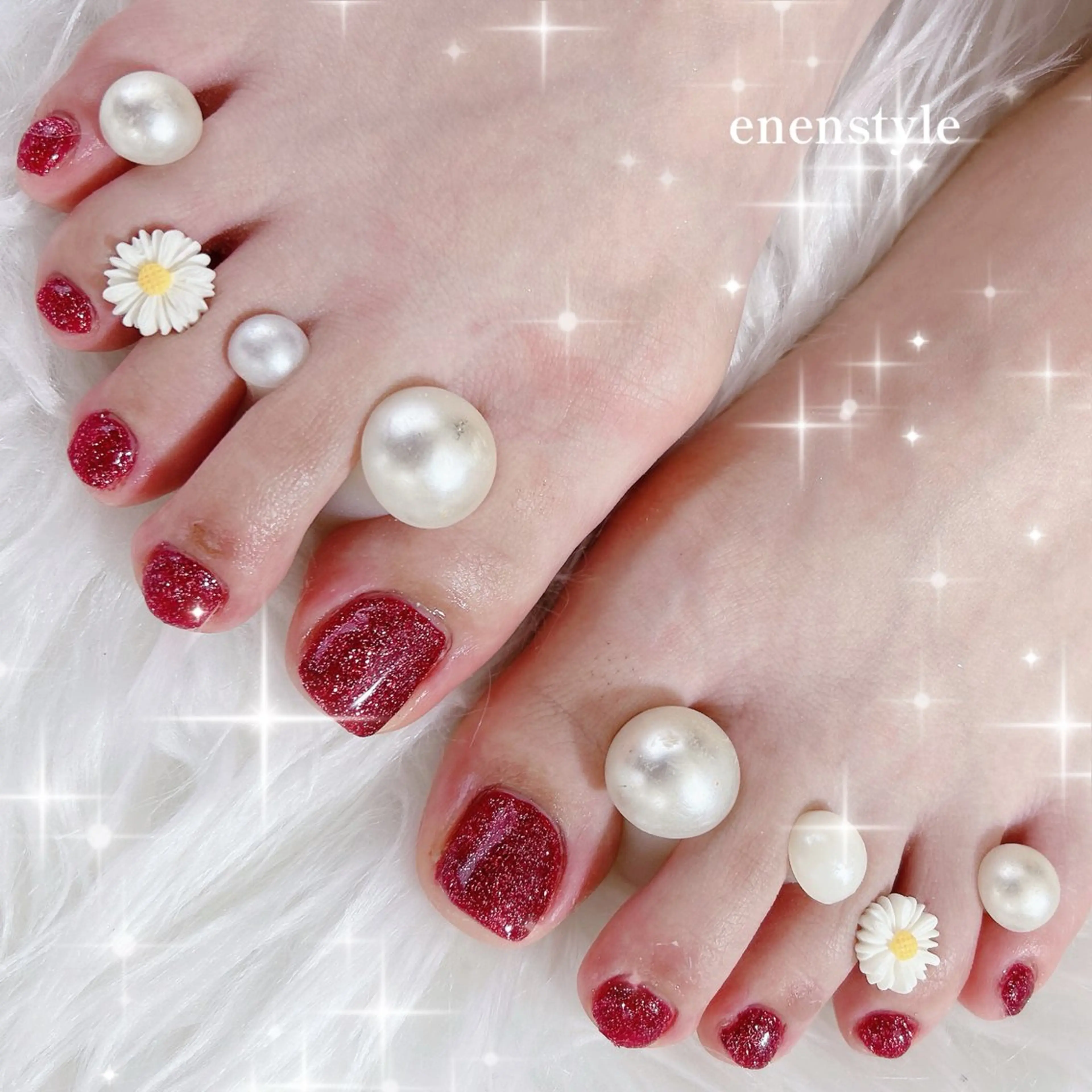 ネイル フットネイル enenstyle YUAのネイルデザイン