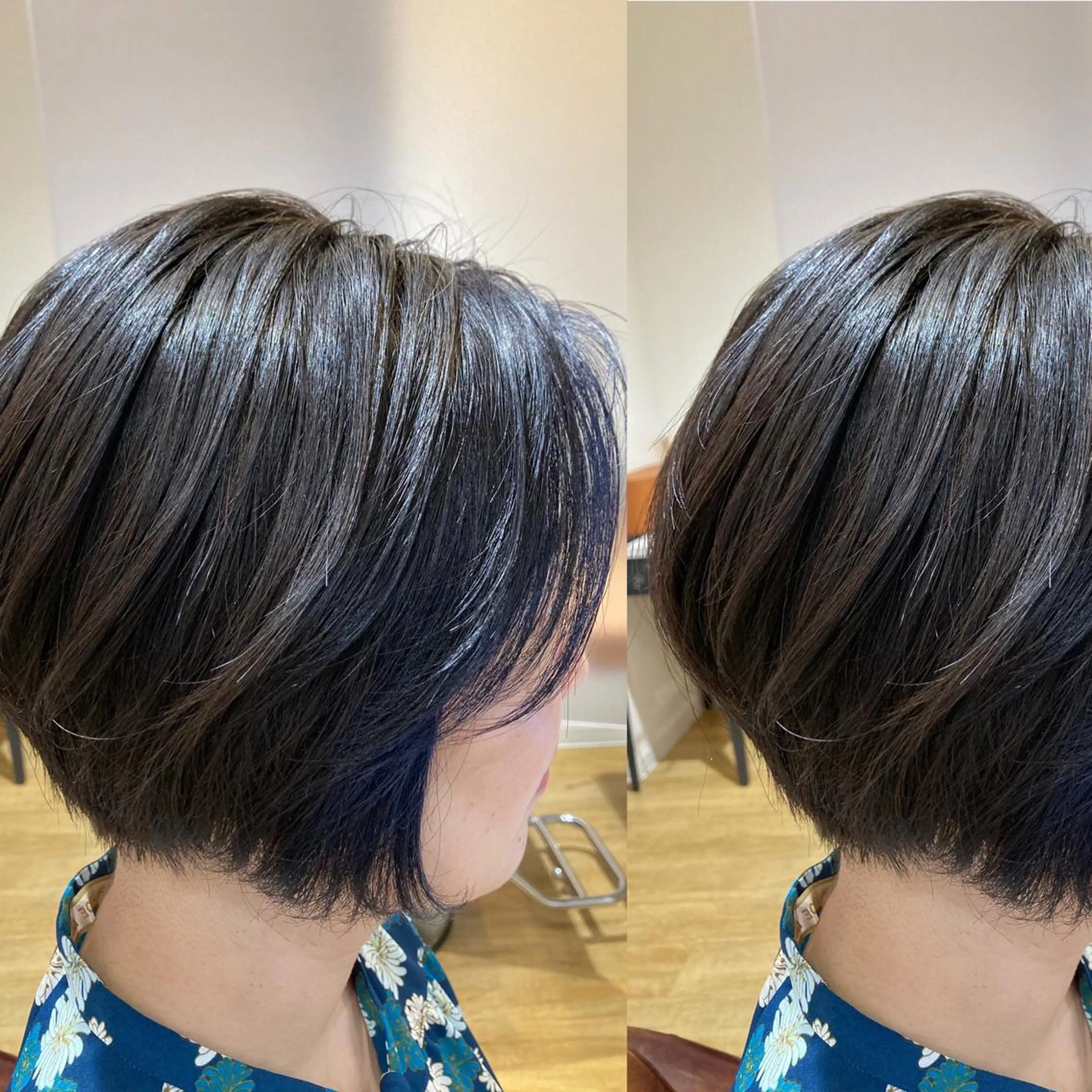 ショート 前田 加奈子のヘアスタイル