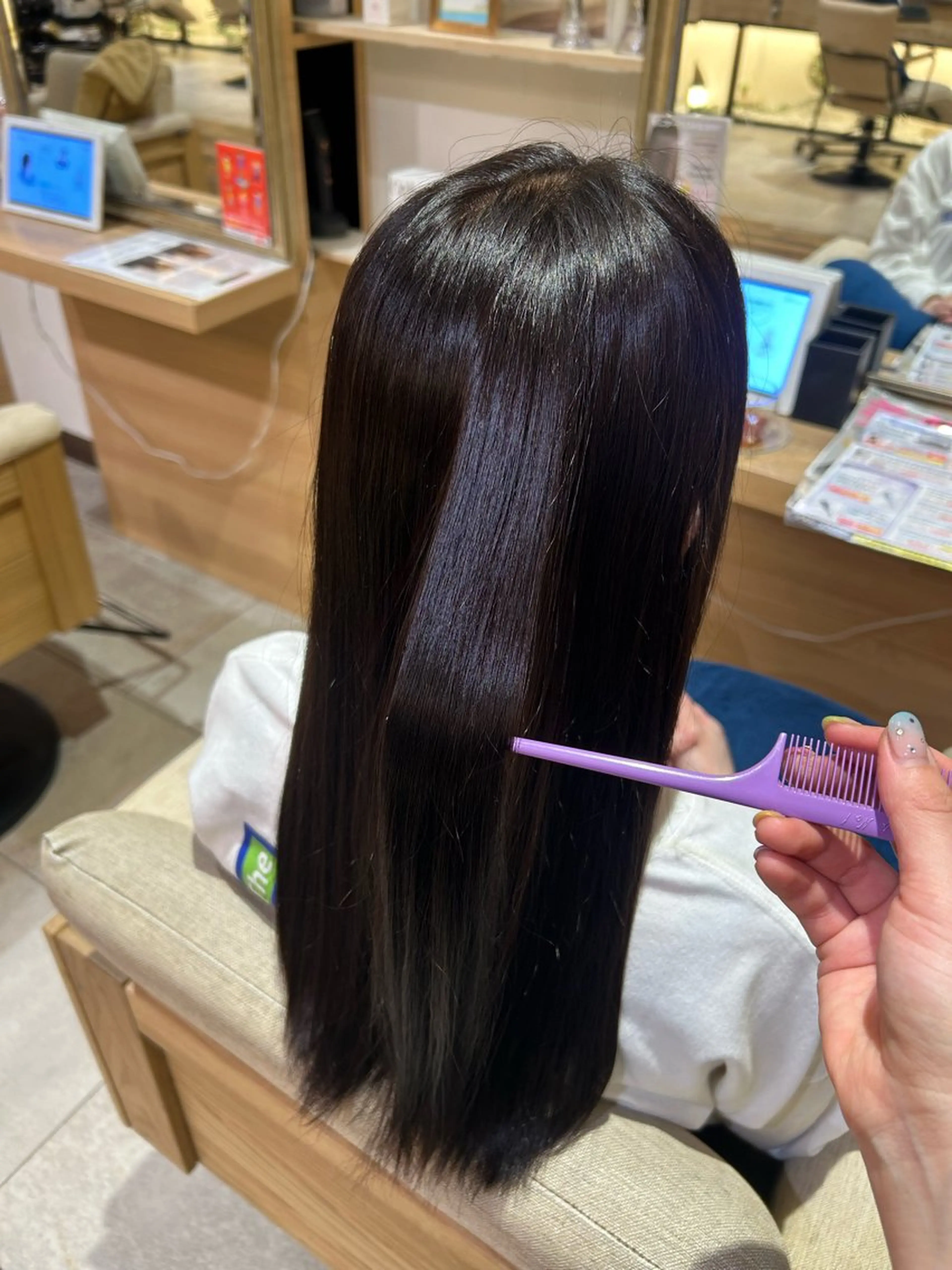 カラー 💜常盤 ユキヨ💜のヘアスタイル