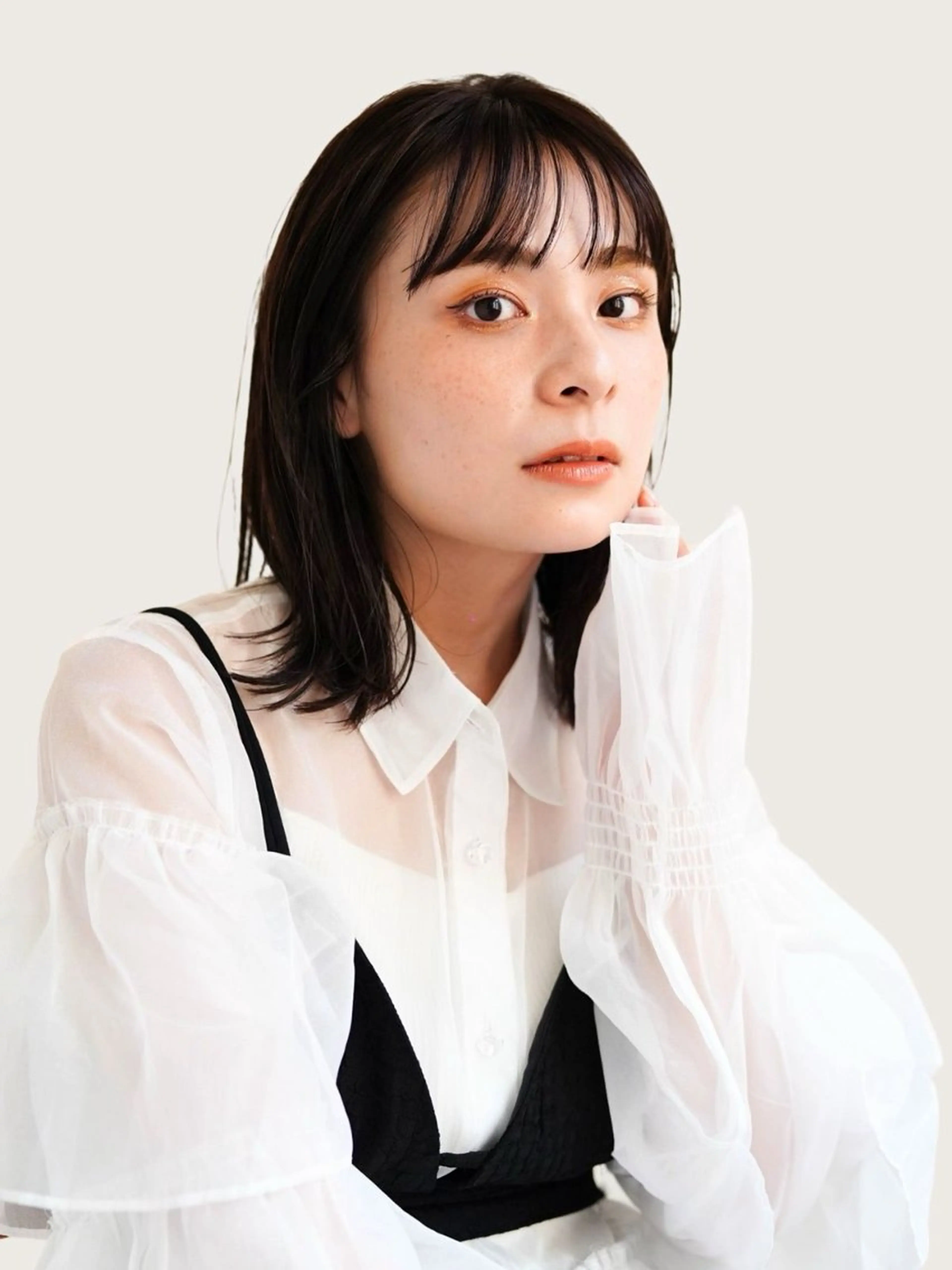 ショート ボブ/ぱつっとボブ/ 谷口 海星のヘアスタイル