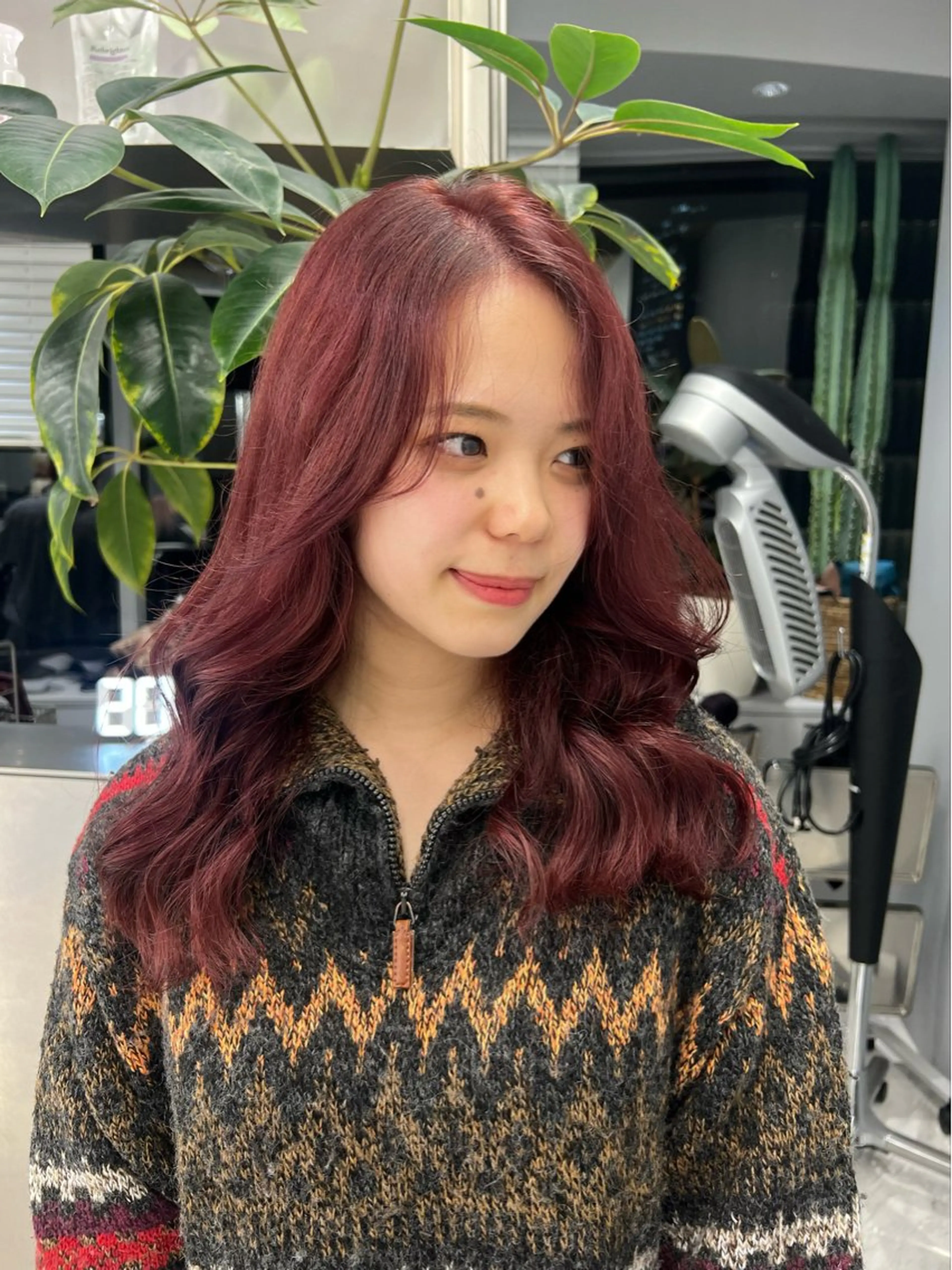 ロング カラー 最高級髪質改善🥇 小玉美菜のヘアスタイル