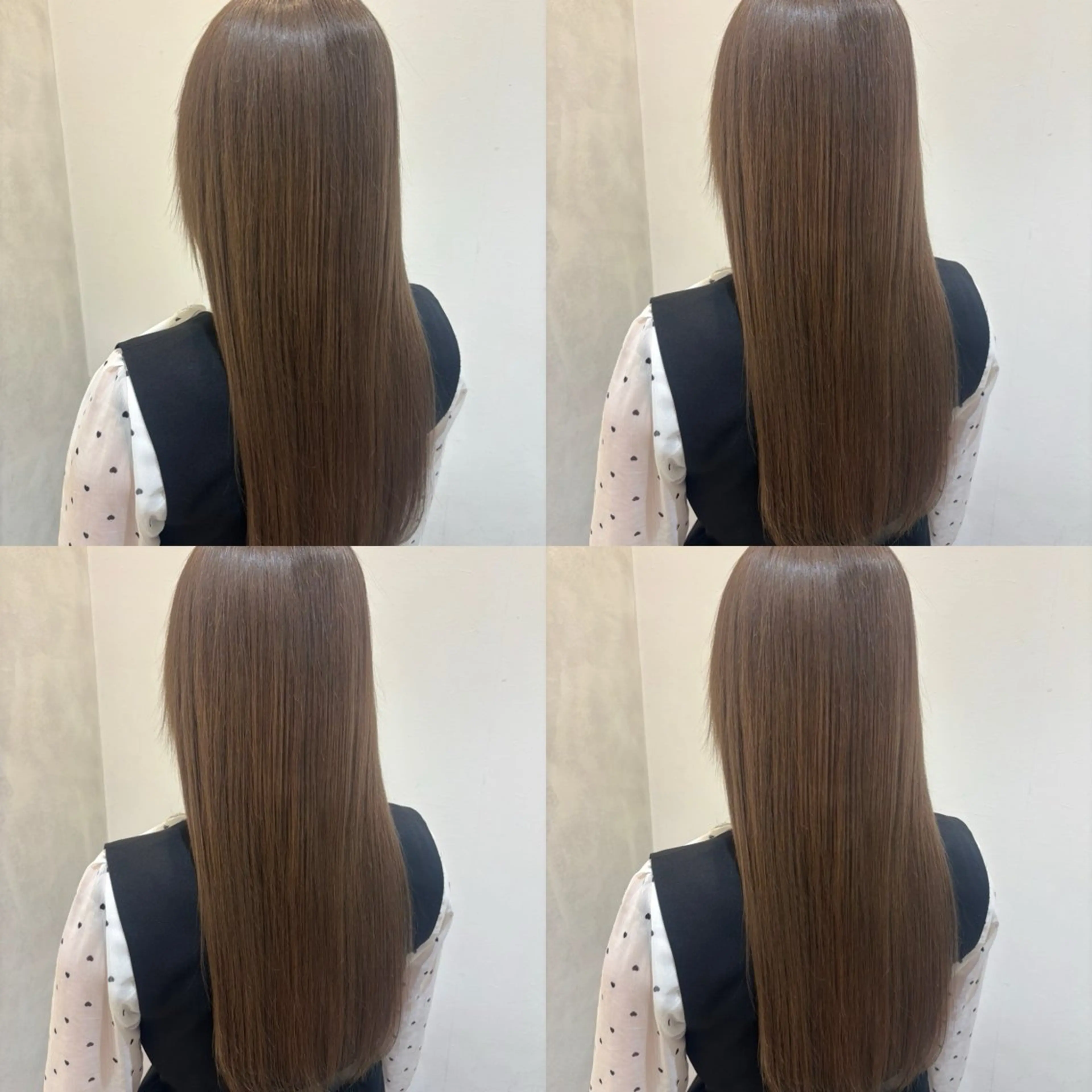 ロング カラー ベージュカラー お客様満足度No.1 🐶柴田みどりのヘアスタイル