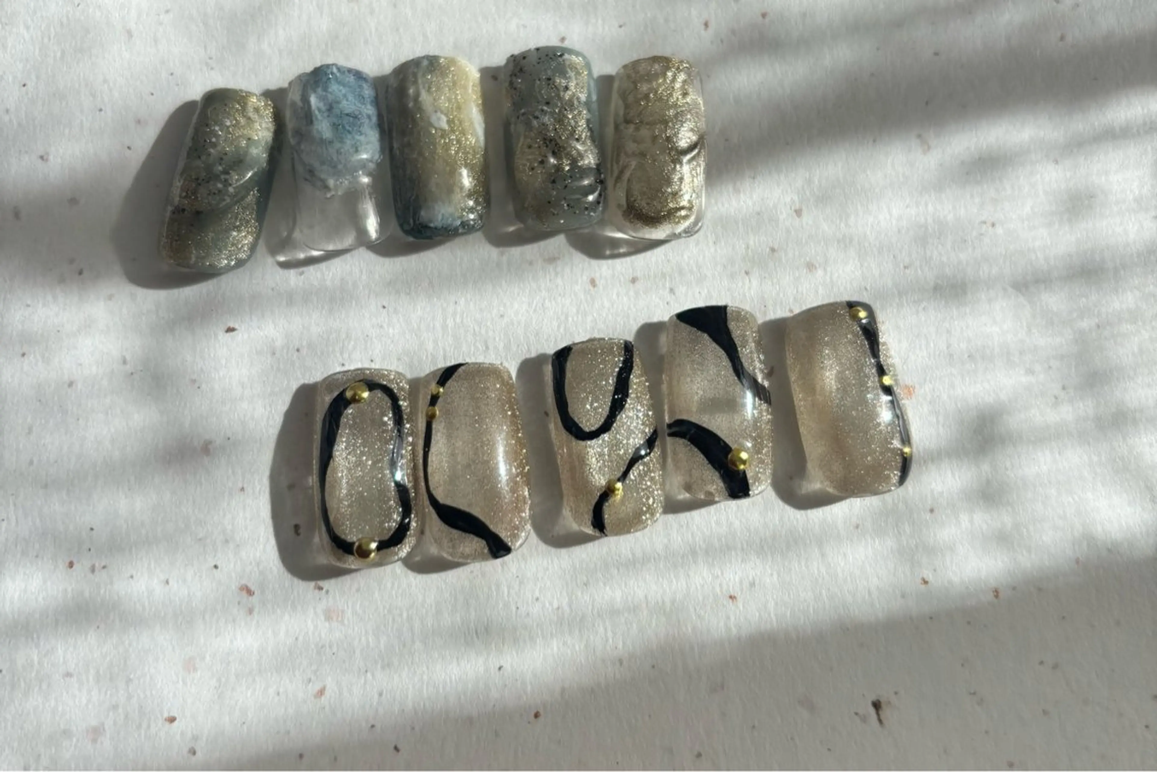 ネイル ハンドネイル yurina ☆のネイルデザイン