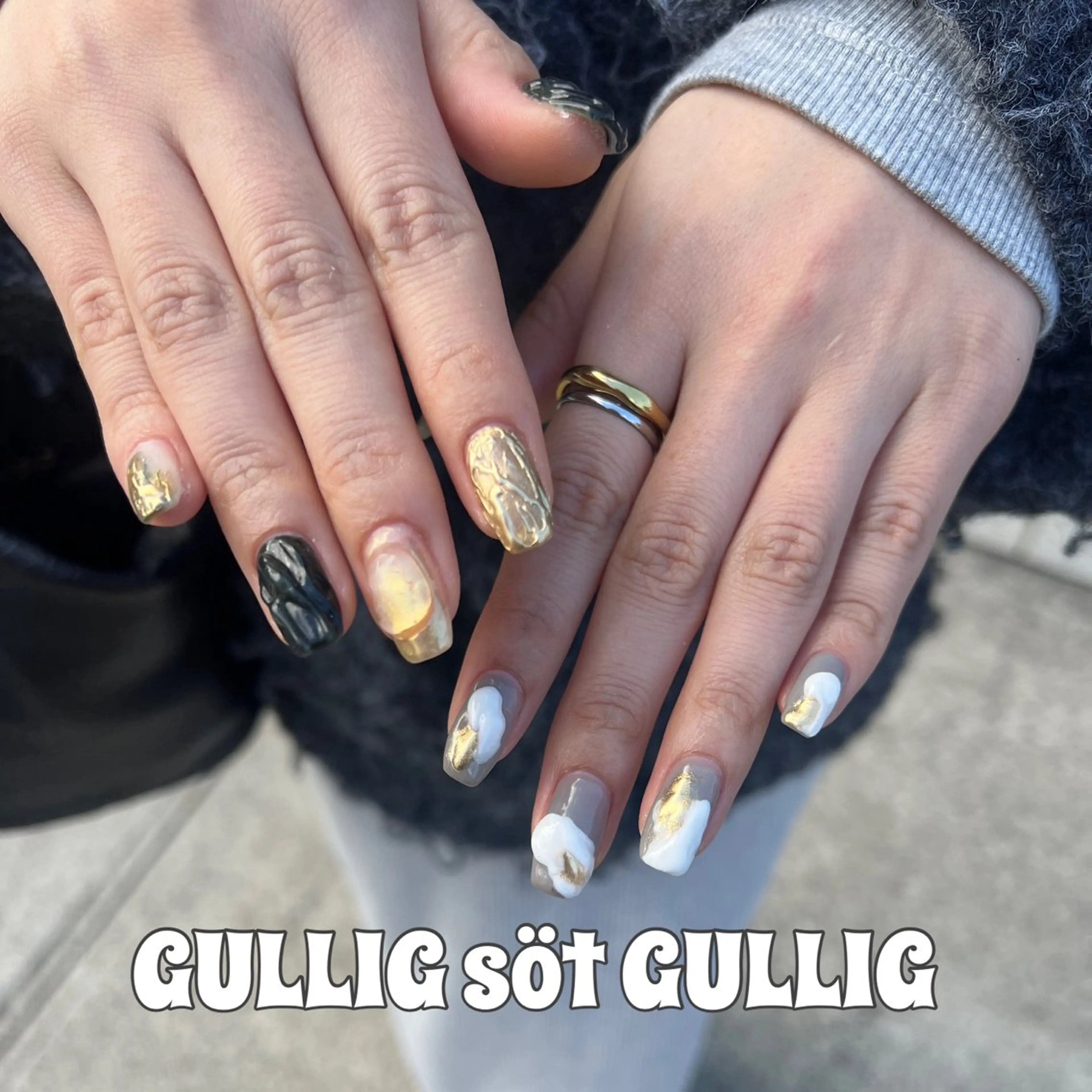 ネイル ハンドネイル フットネイル GULLIG söt GULLIGのネイルデザイン