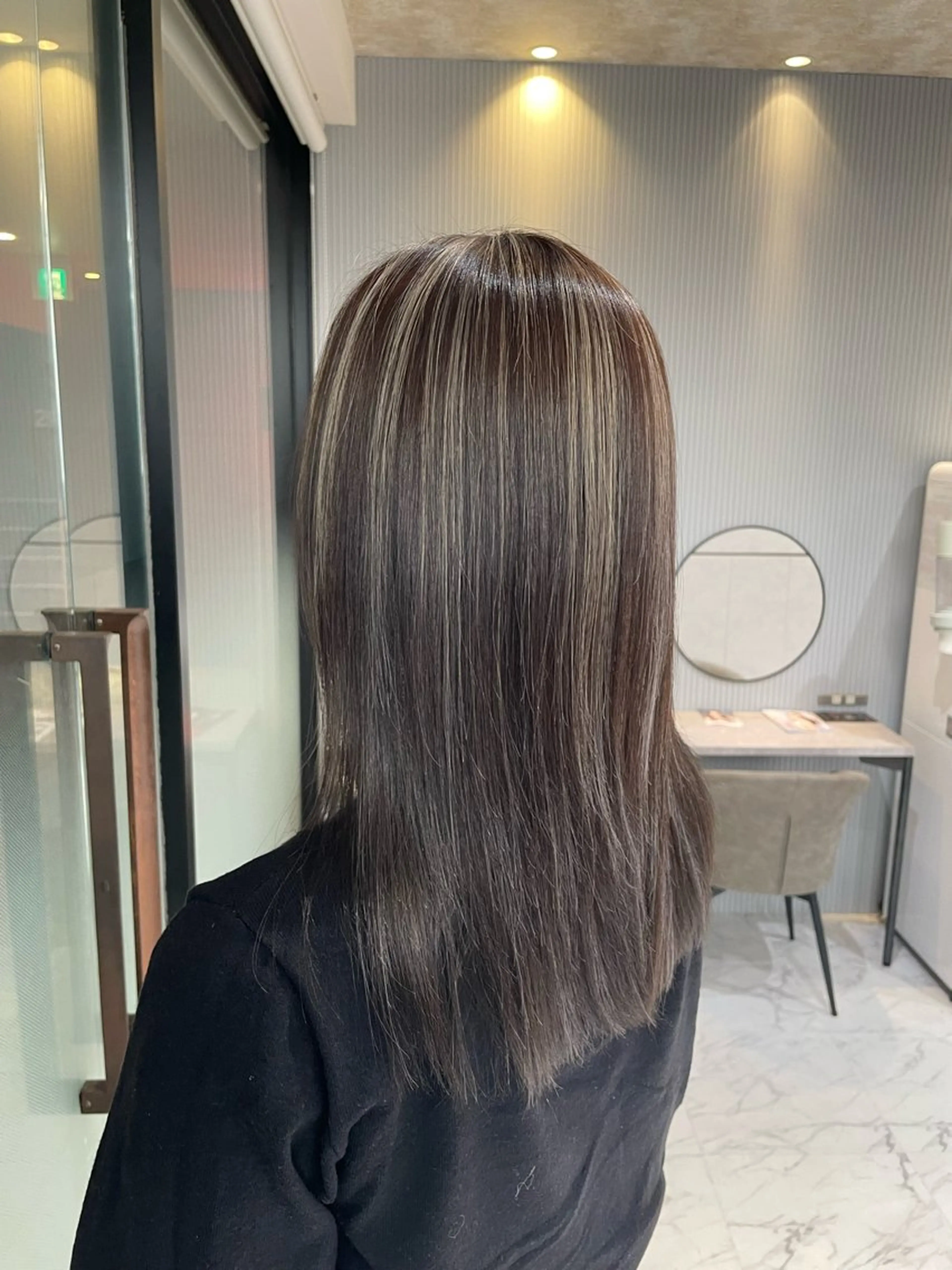 セミロング カラー ヘアカラー 福岡美髪矯正/ KAEDEのヘアスタイル