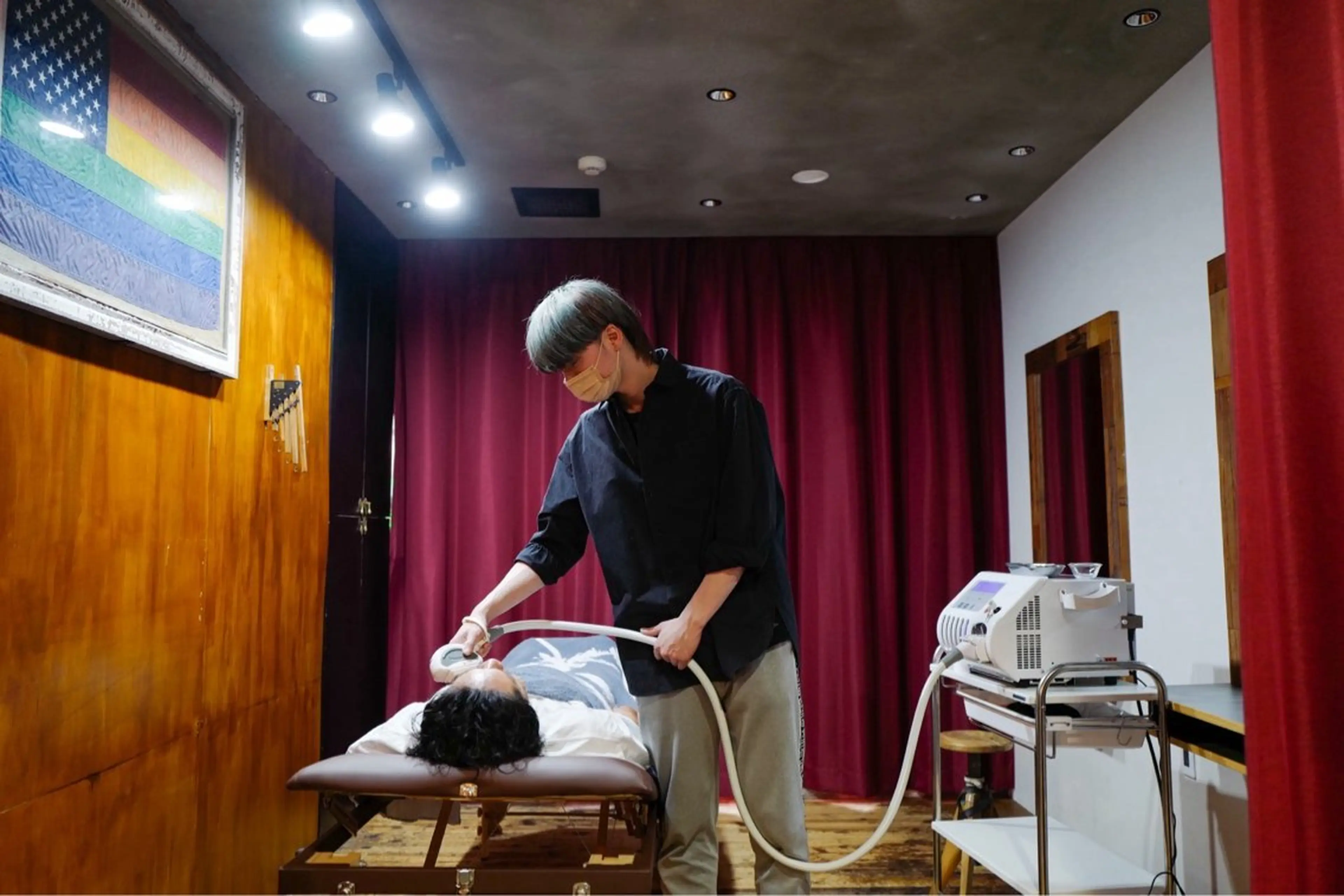 Glunge 金子颯來のヘアスタイル