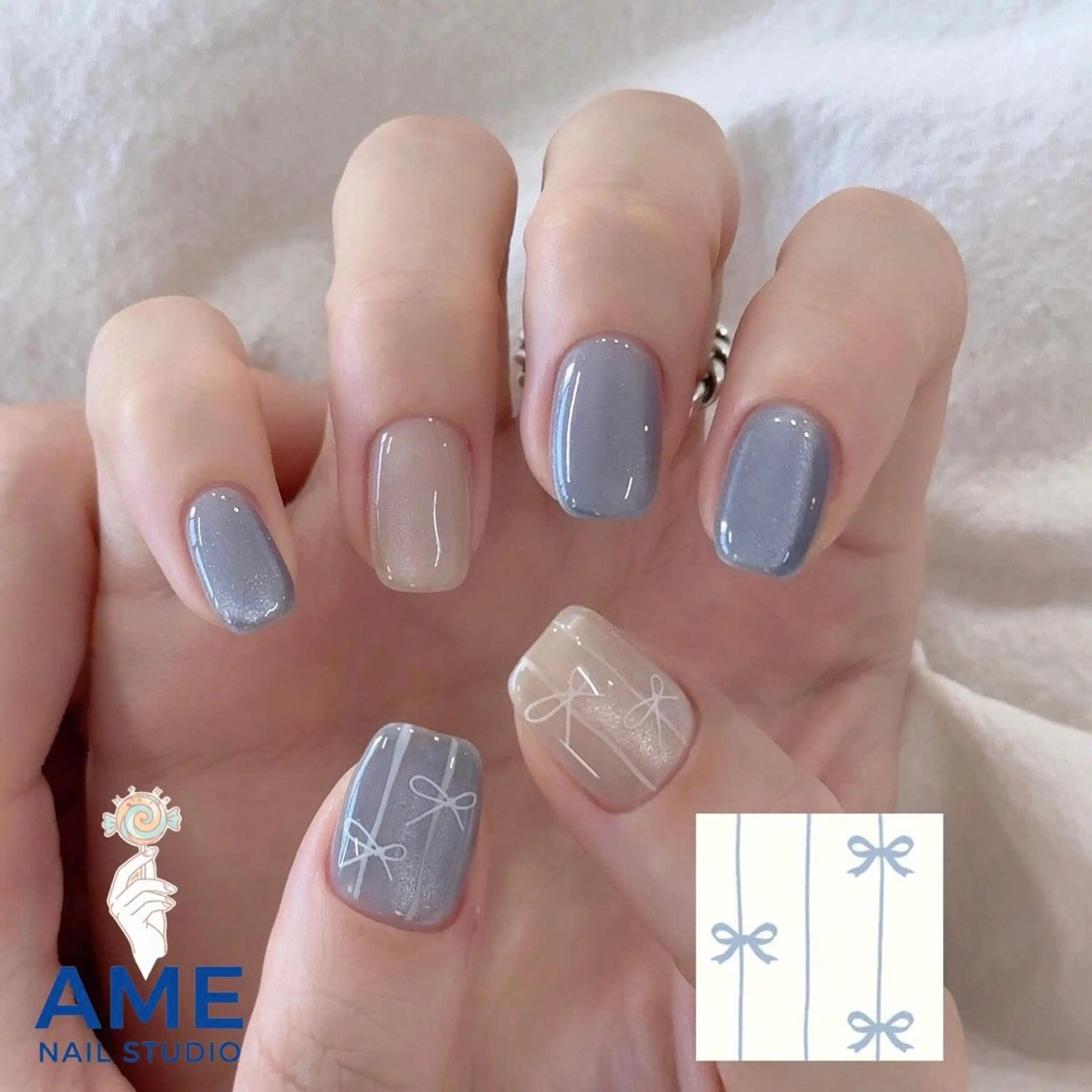 ネイル ハンドネイル ハンドケア AME NAIL STUDIO小山店のネイルデザイン