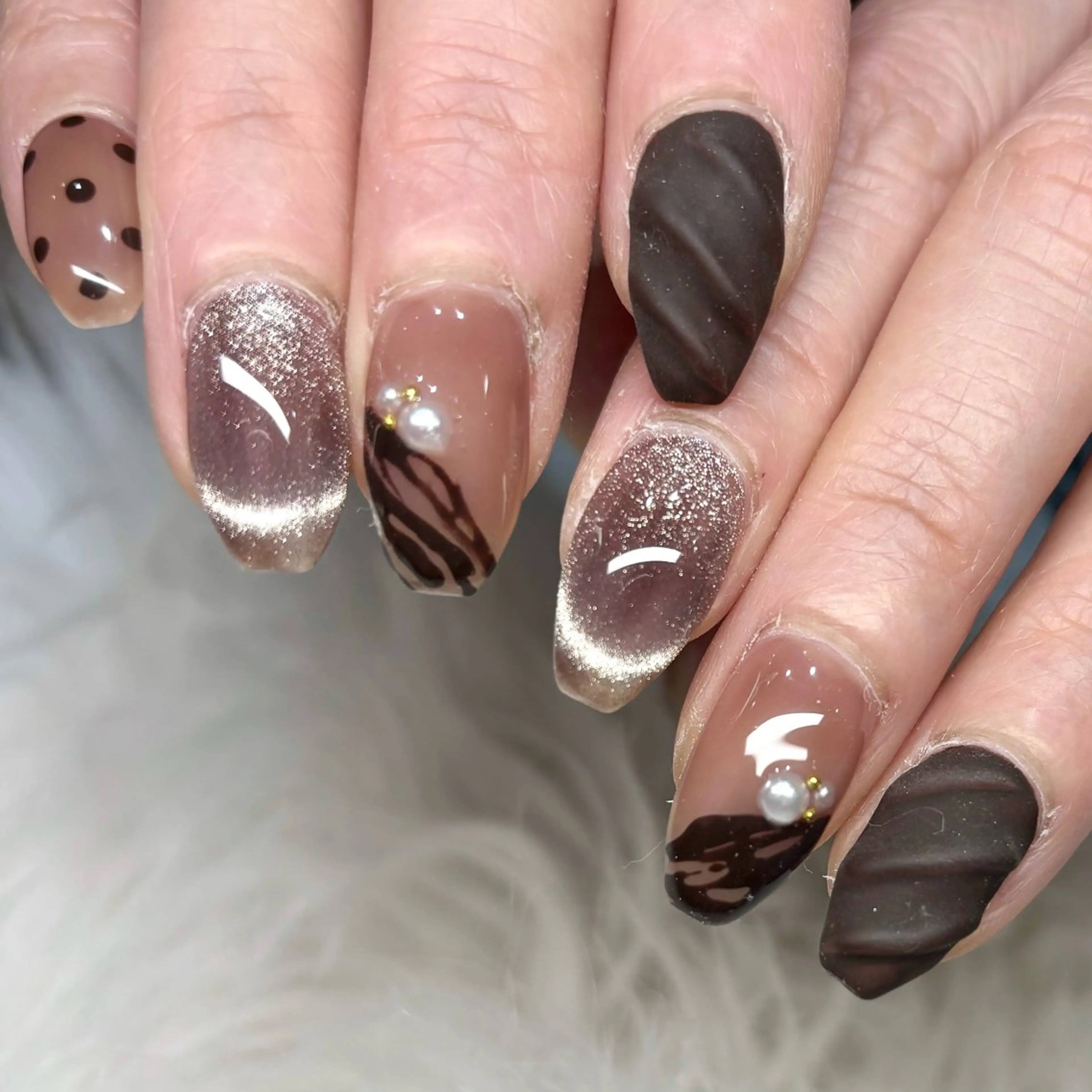 ネイル バレンタイン はあとねいる福島 YUIKOのネイルデザイン