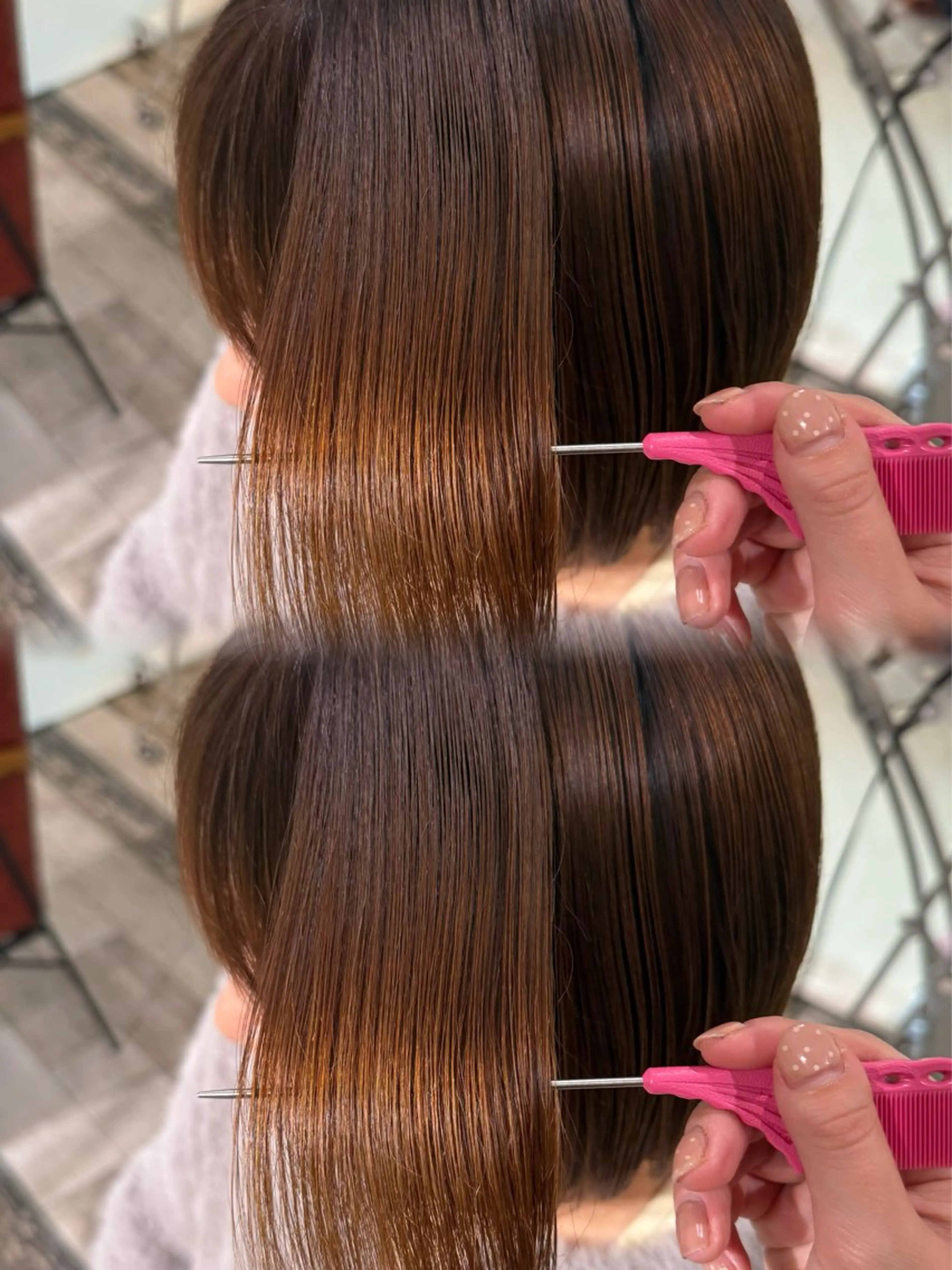 ショート 縮毛矯正 福田花音/スタイリ スト兼任アイリストの眉毛・アイブロウイメージ