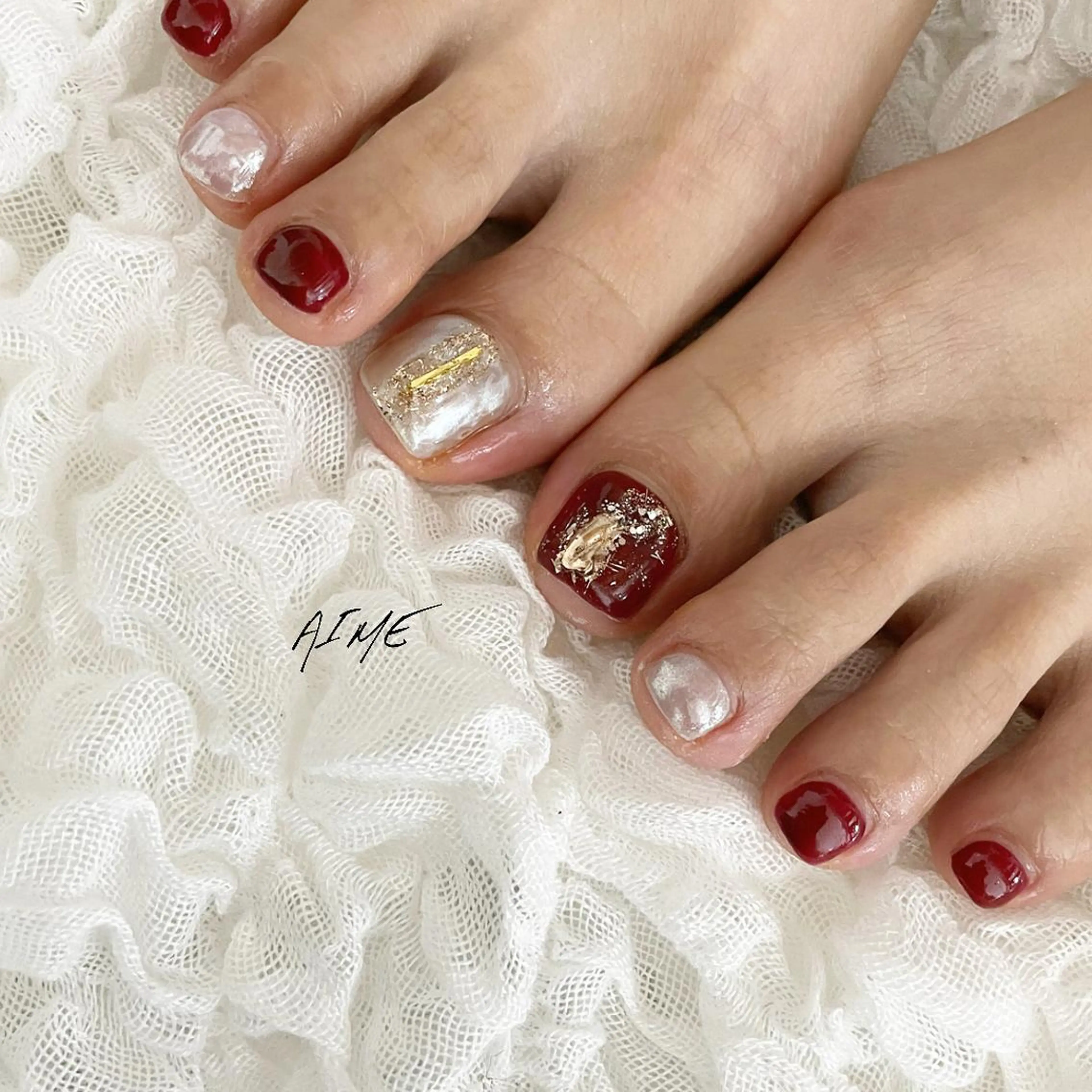 ネイル フットネイル AIME （momo）のネイルデザイン