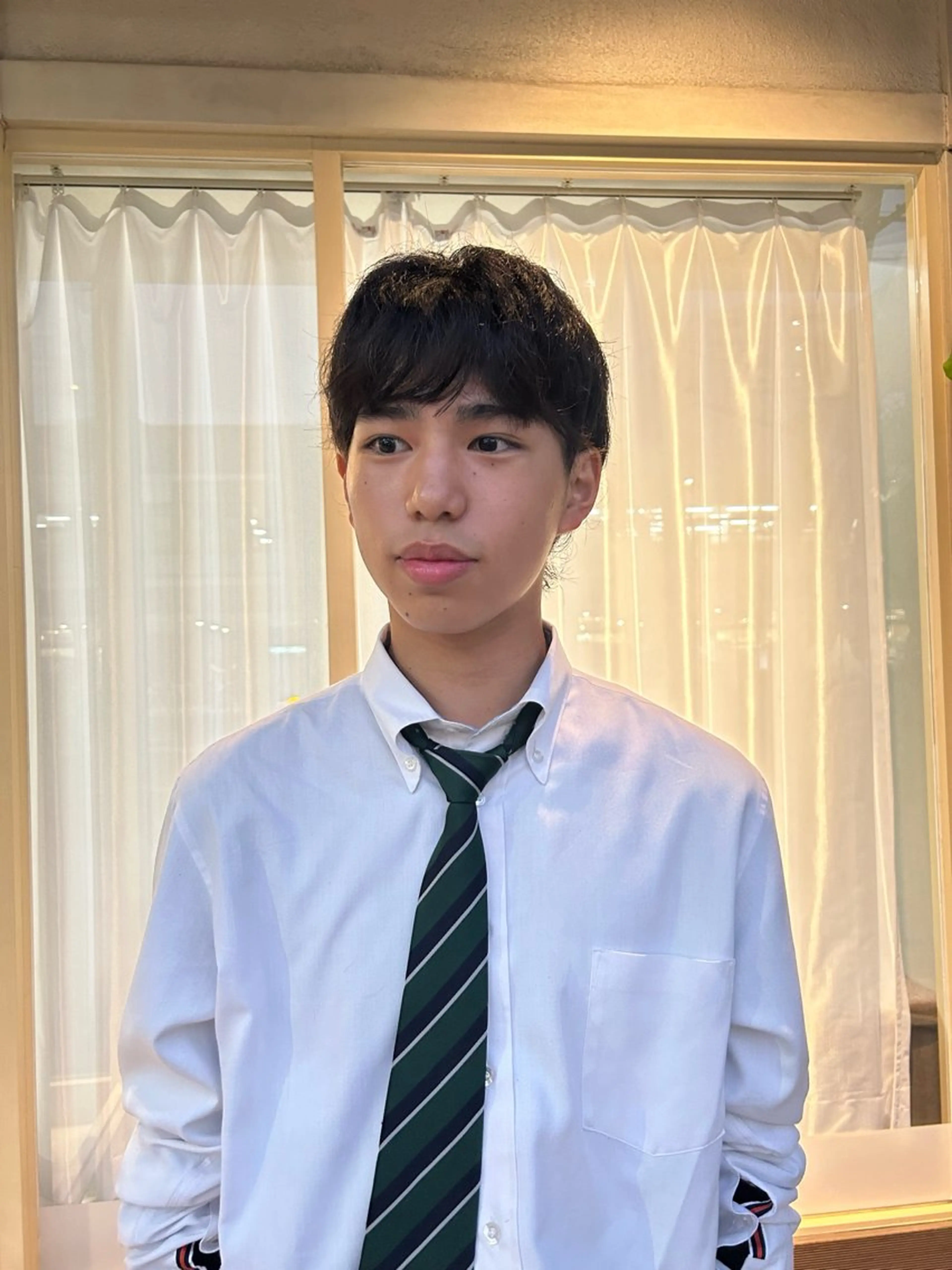 メンズ 川筋 桃果のヘアスタイル