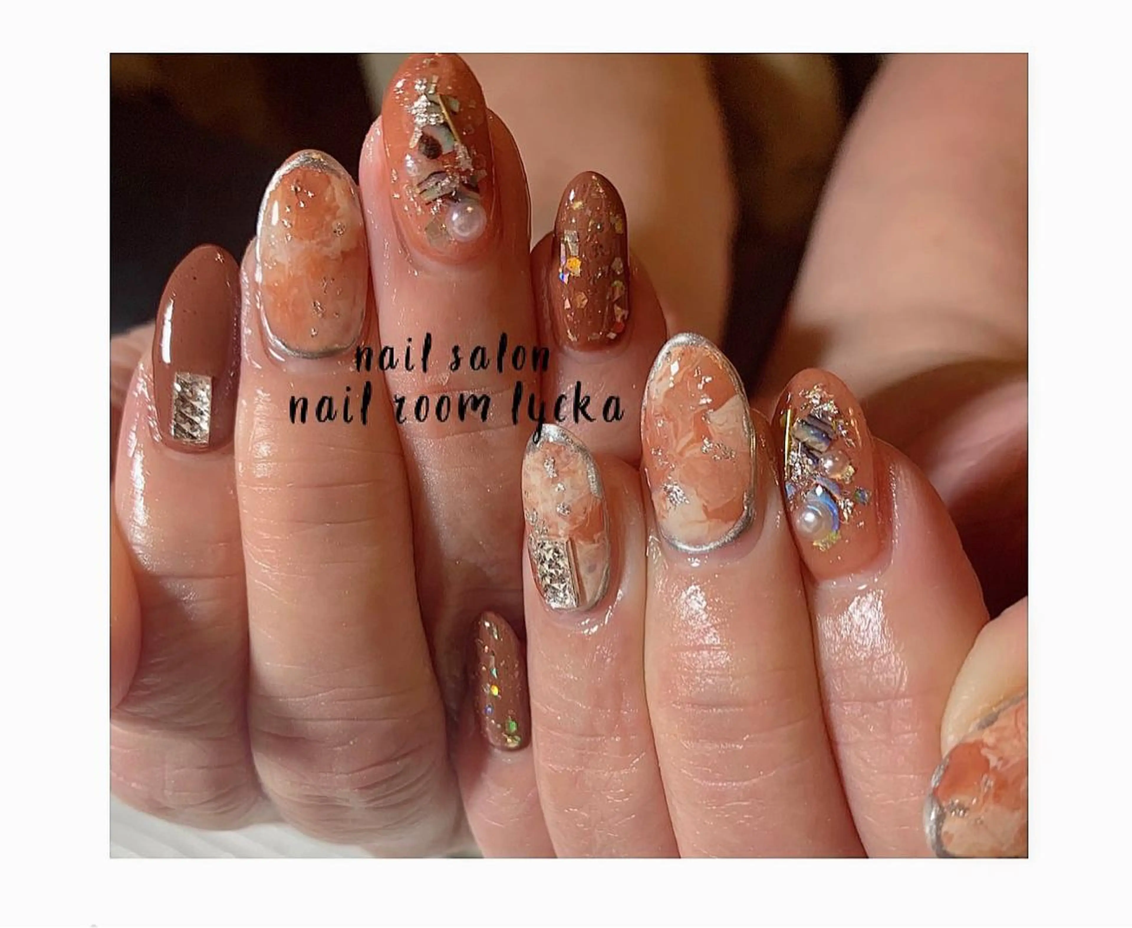 ネイル ﾈｲﾙﾙｰﾑﾘｯｶ 𝐦𝐚𝐲𝐮のネイルデザイン