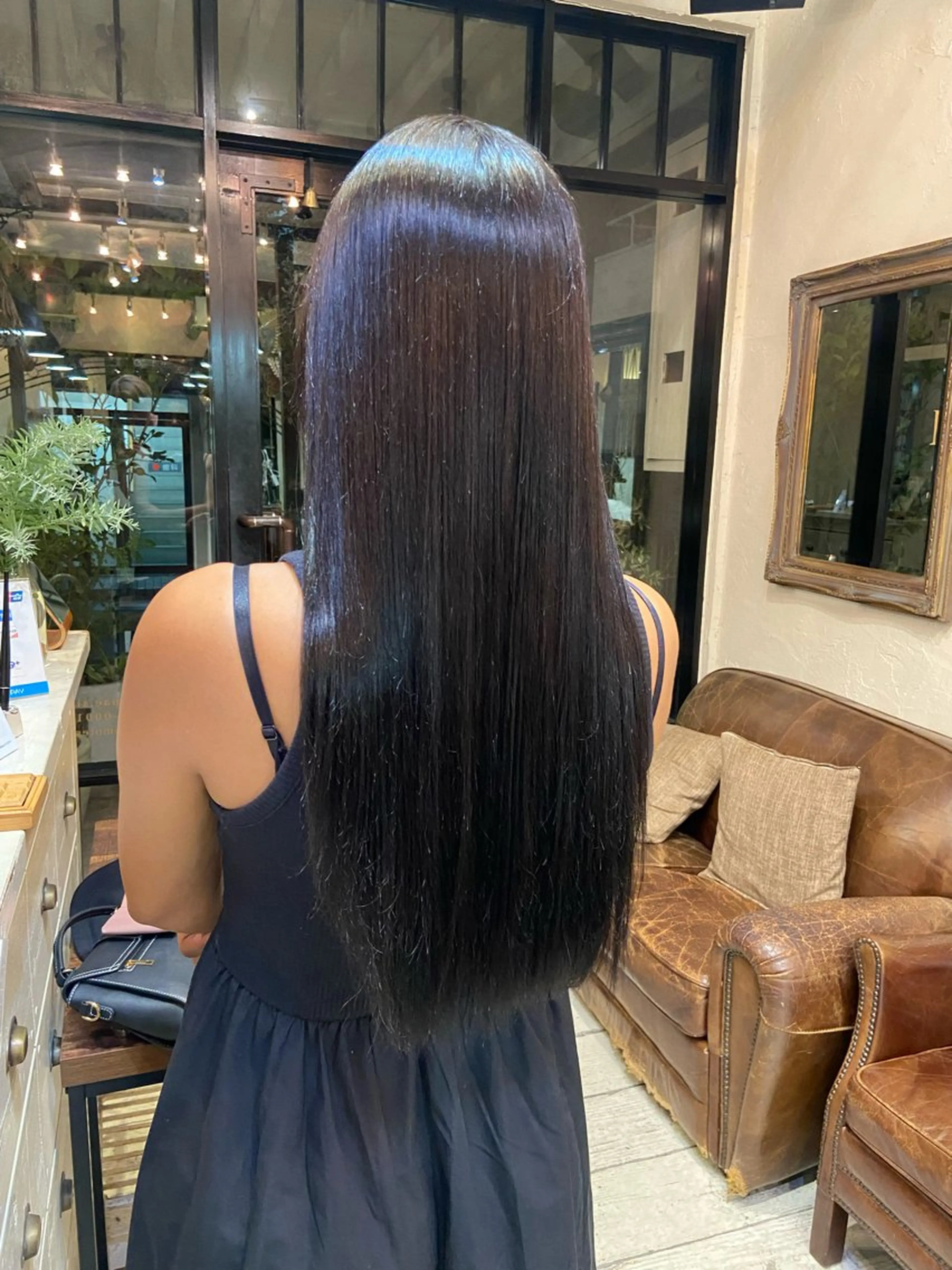 ロング カラー 黒髪 ダメージレス美容師 🌱水島侑理のヘアスタイル