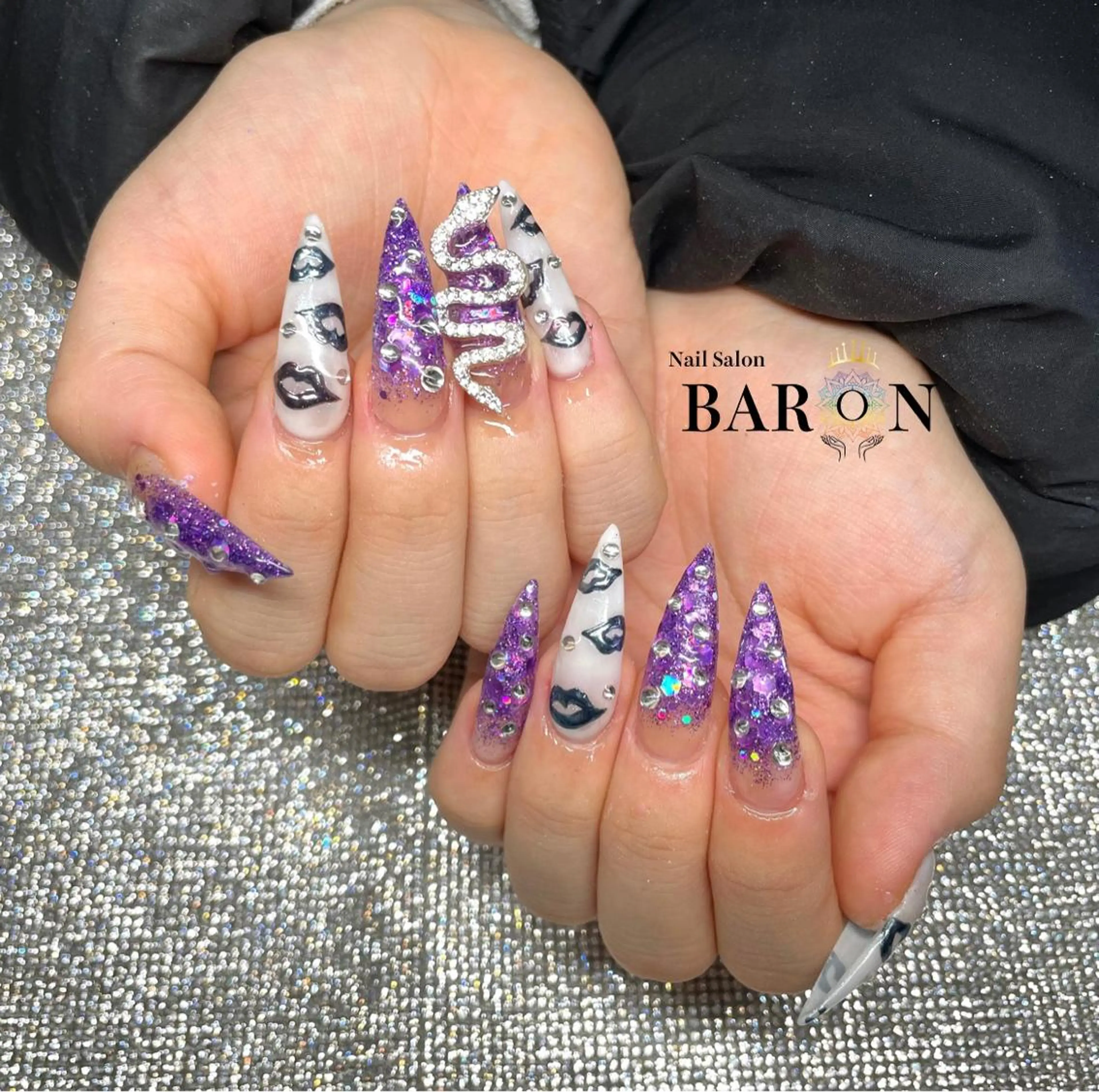 ネイル ハンドネイル ♛︎BARON♛︎ RIKAのネイルデザイン