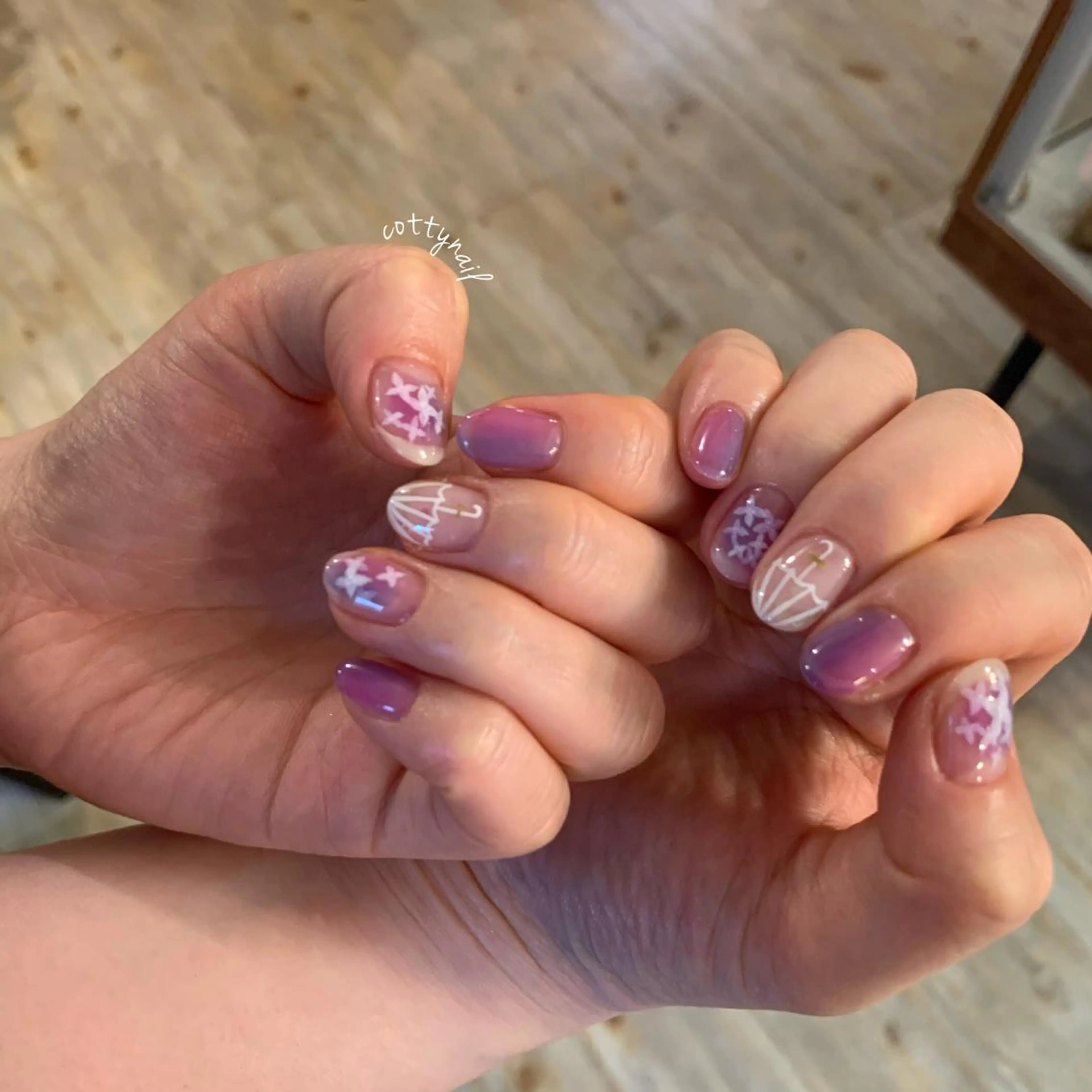 ネイル アートネイル ジェルネイル ニュアンスネイル cottynail -miki-のその他イメージ